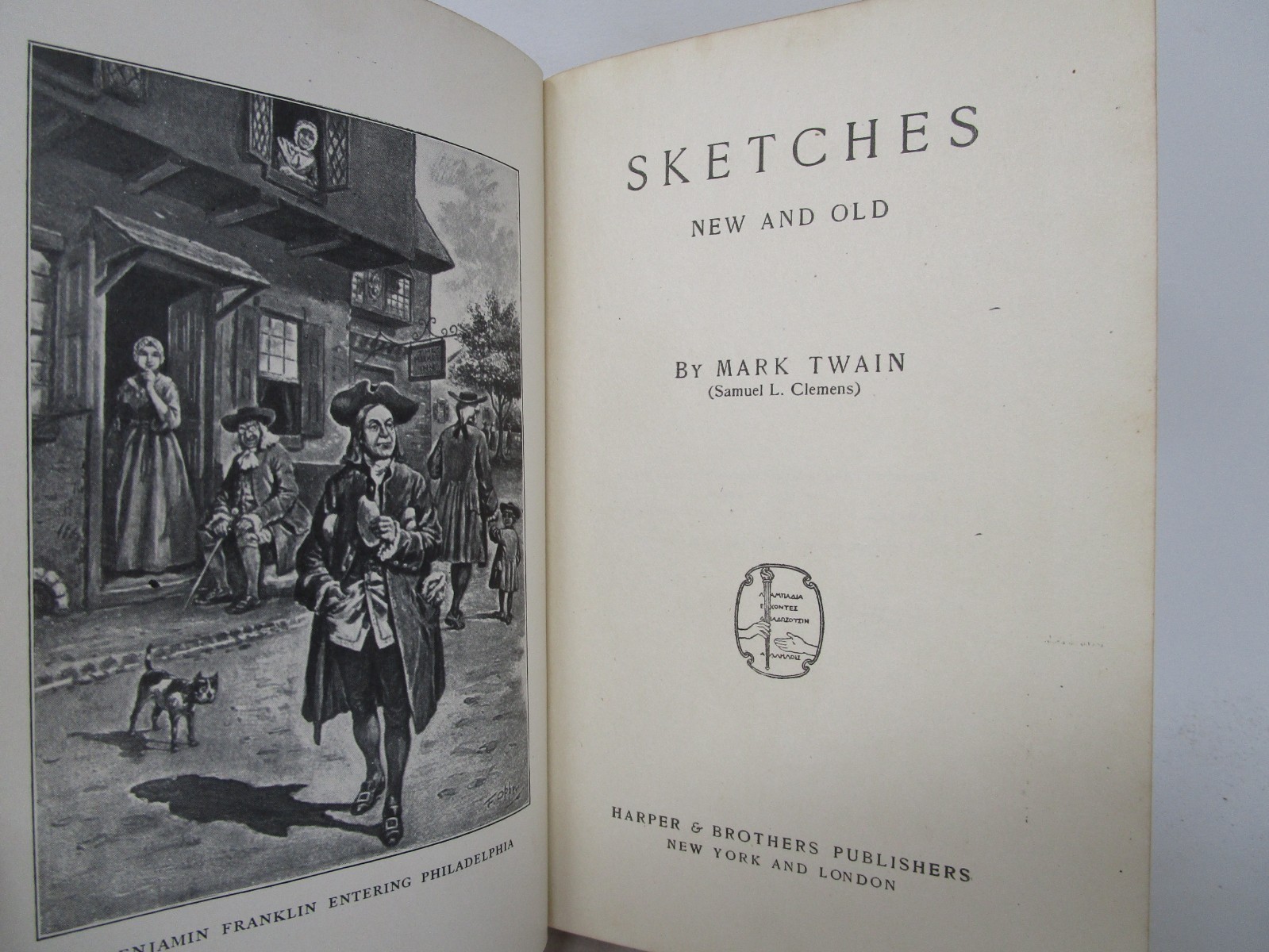 Author’s National Edition Mark Twain Sketches New and Old