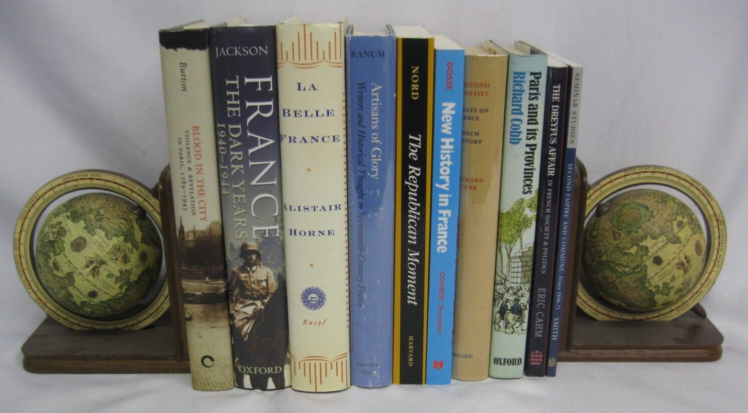 French History 10 Book Lot From Middle Ages to Modern Times Revolution Paris
