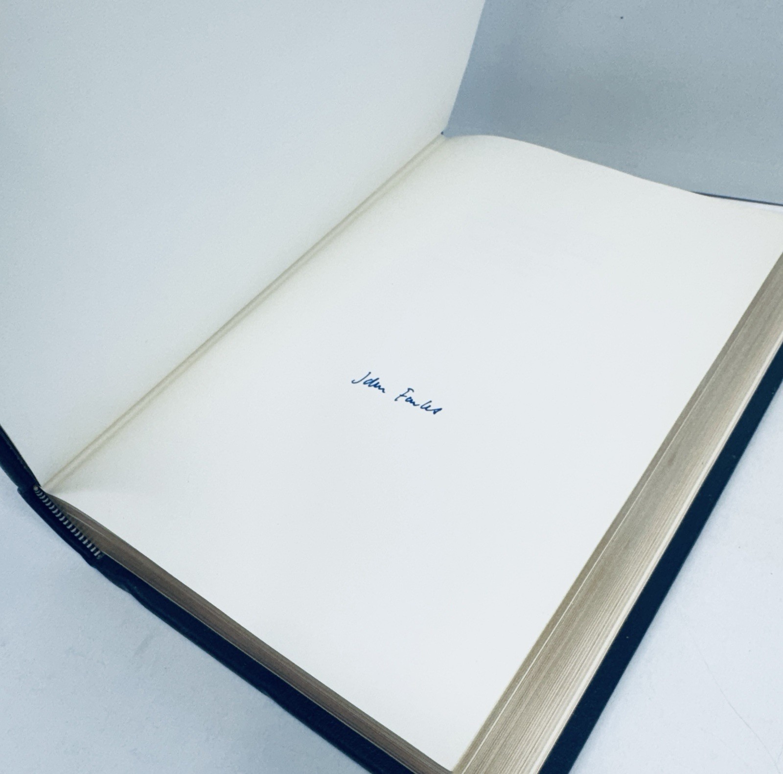 SIGNED The French Lieutenant’s Woman Leather Bound JOHN FOWLES