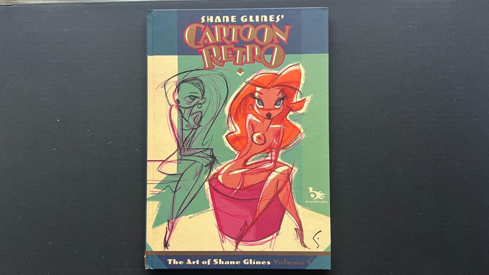 Cartoon Retro The Art of Shane Glines Vol 1 Brandstudio Press 2009 Hardcover