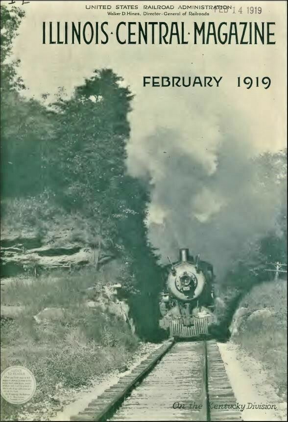 ILLINOIS CENTRAL RAILROAD MAGAZINE 132 Choice Issue Collection On USB Drive