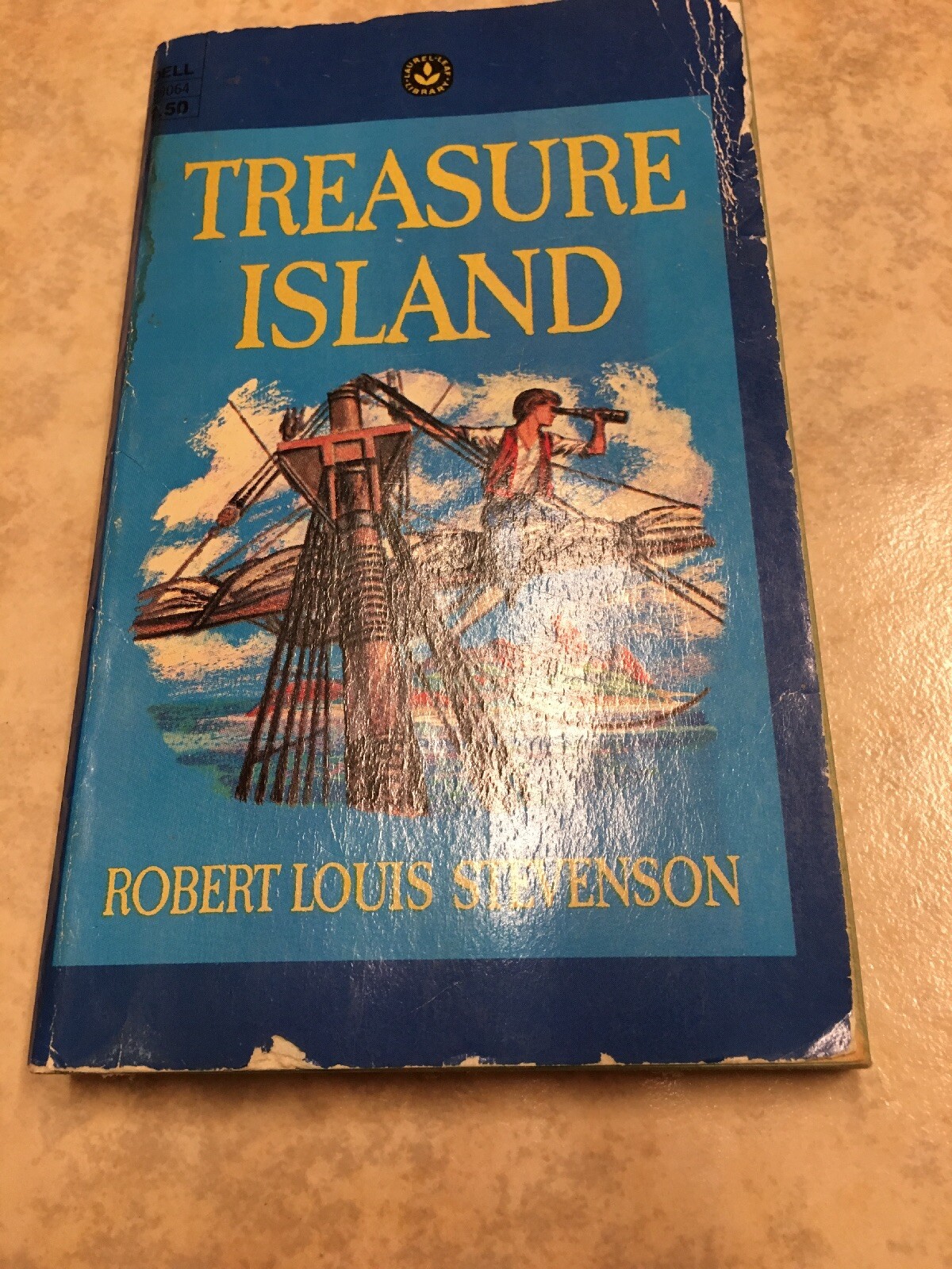 Treasure Island Paperback Book 1977 Tenth Printing