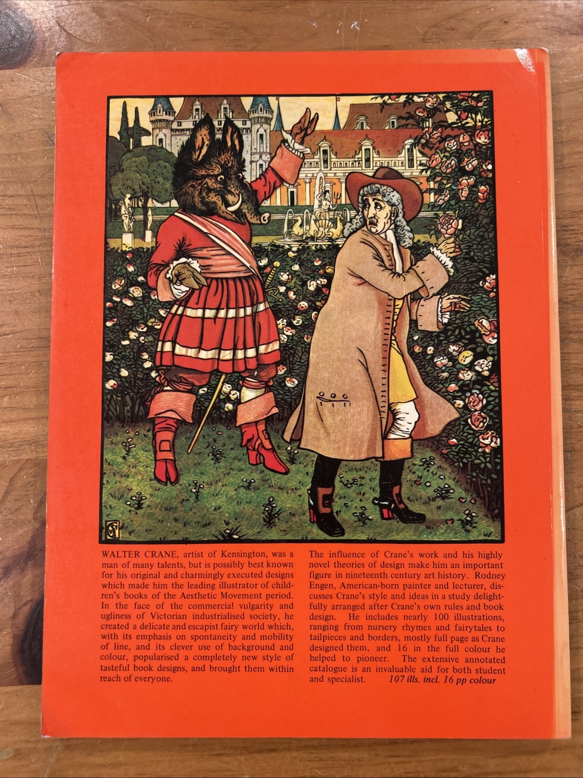 Walter Crane as a Book Illustrator by Rodney K. Engen – Trade Paperback 1975