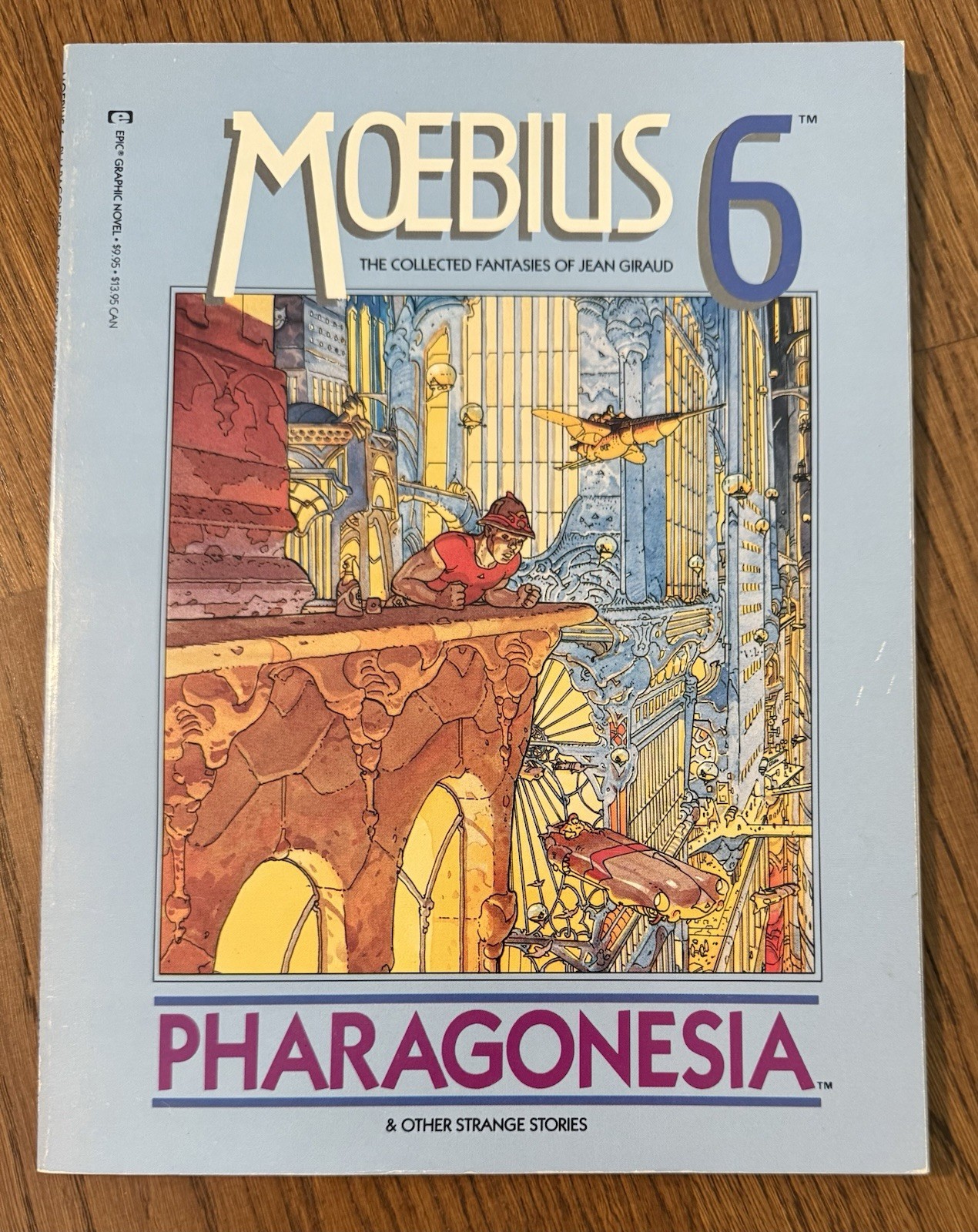 — Moebius 6: PHARAGONESIA — (1st Edition: Epic/Marvel, 1988) **GORGEOUS**