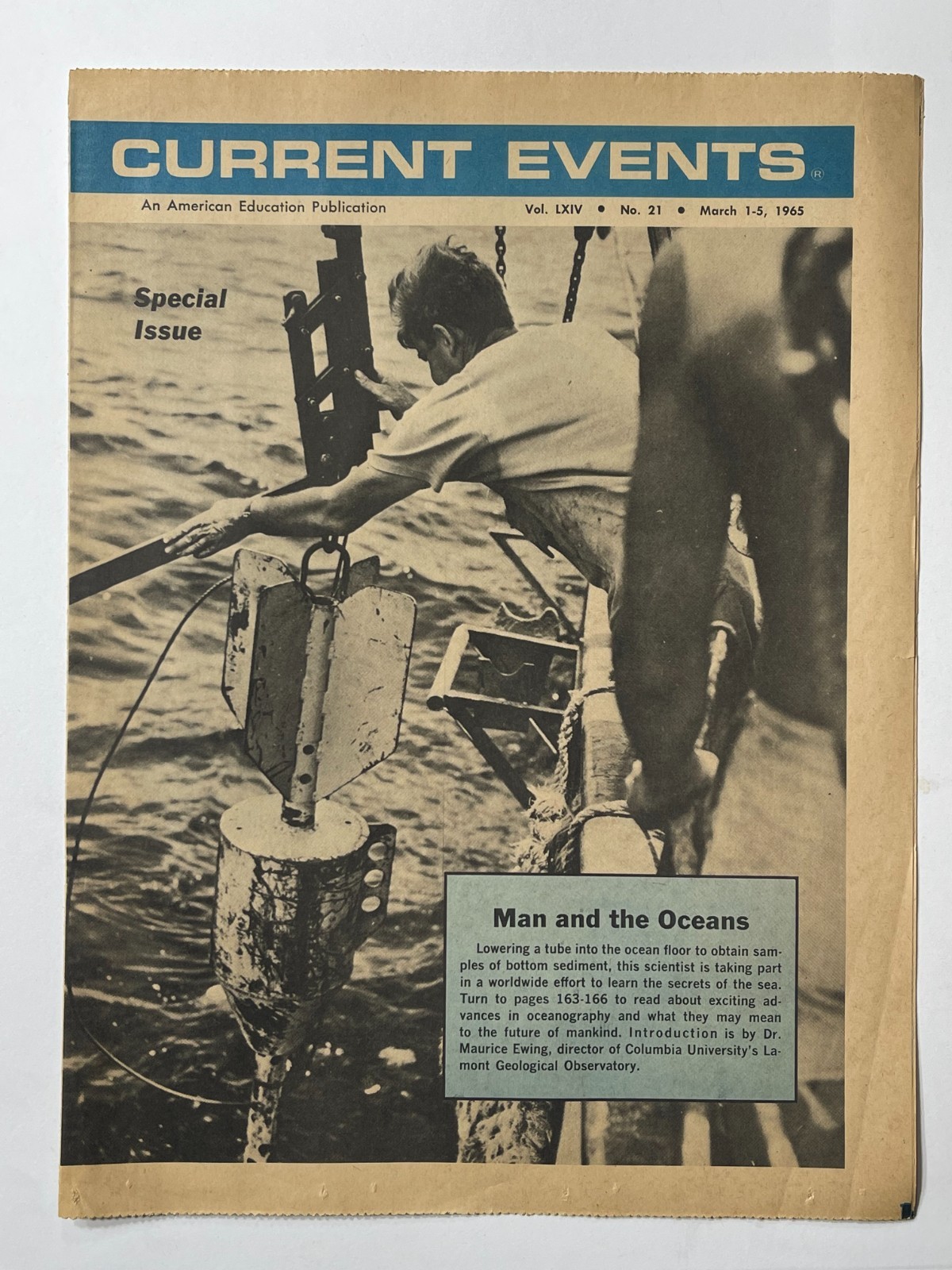 Current Events News Letter – American Education Publication – March 1-5 1964