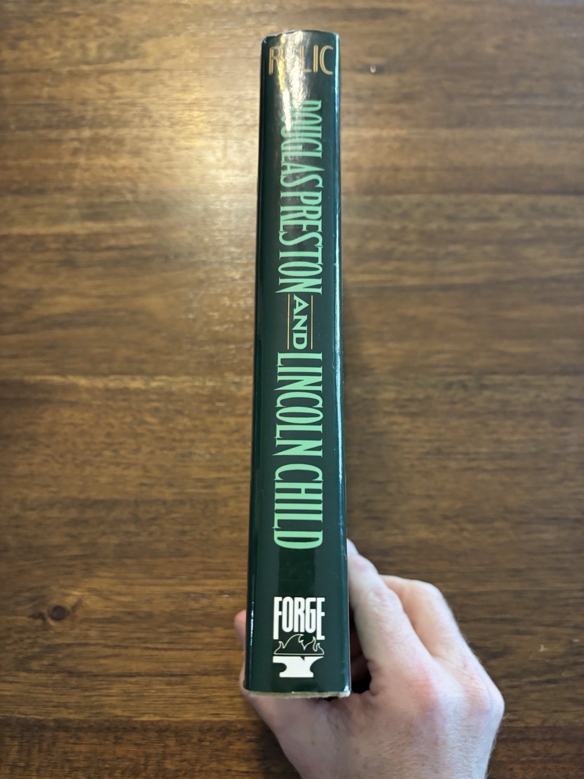 SIGNED Relic By Preston & Child 1st Printing First Edition 1995 HCDJ