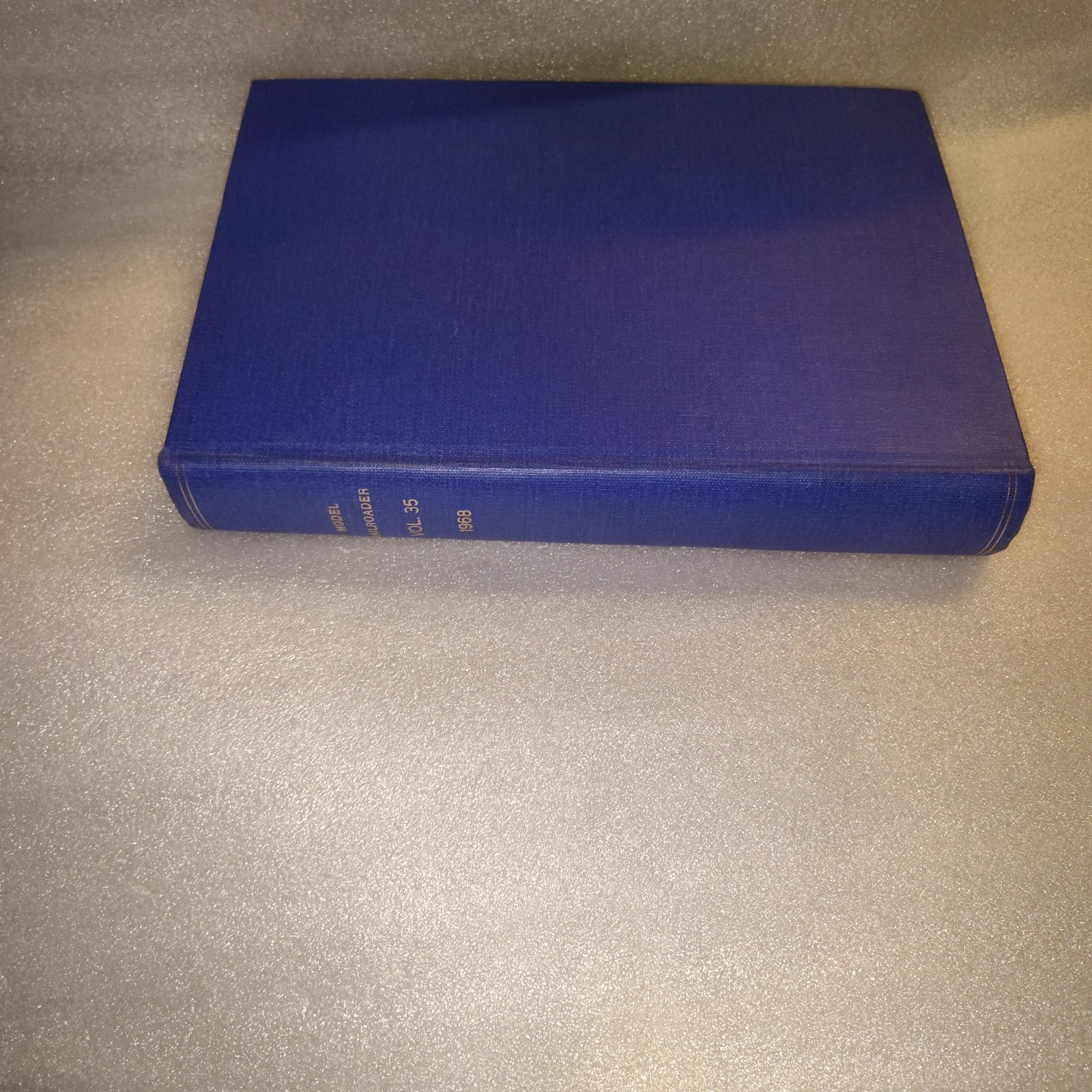 Model Railroader Magazine 1968 Complete Year Bound Volume 35 Hardcover Kalmbach