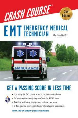 EMT Crash Course with Online Practice Test (EMT Test Preparation) – VERY GOOD