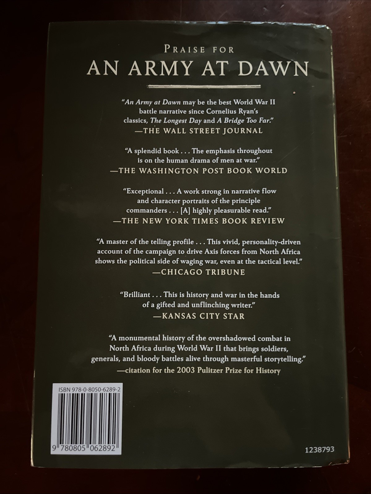 The Day of Battle by Rick Atkinson (2007, Hardcover, First Edition/1st Printing)