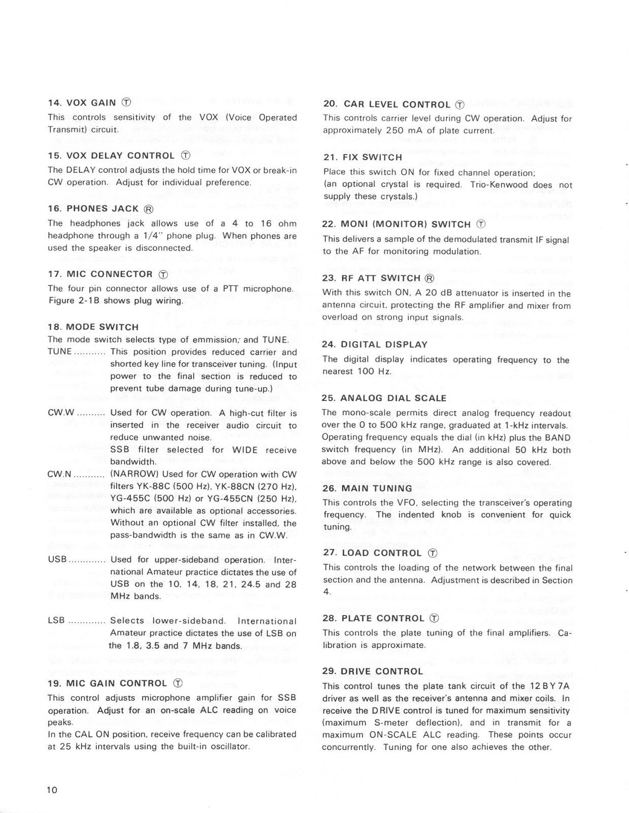 KENWOOD TS-830S Instruction Manual – STEEL WIRE BINDER – DURABLE COVERS