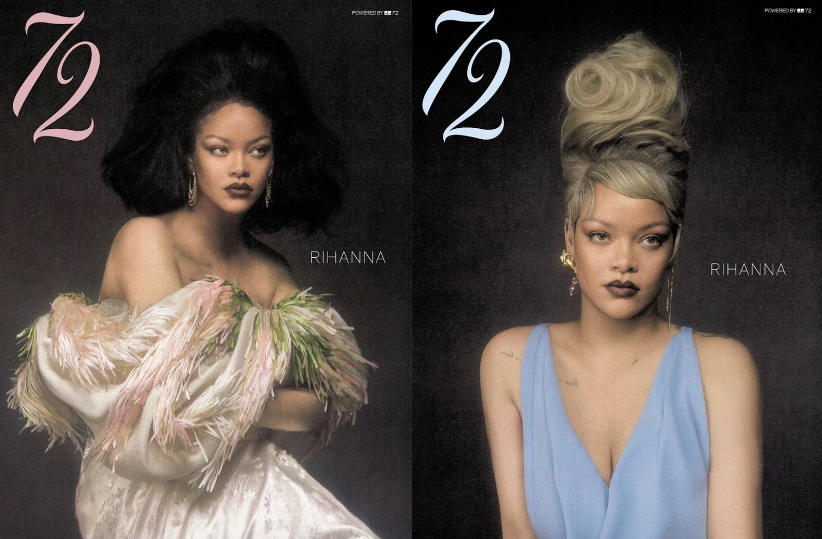 New RIHANNA Enninful EE 72 Magazine ISSUE 4 Kate Moss VOGUE Summer COLLECTION 26