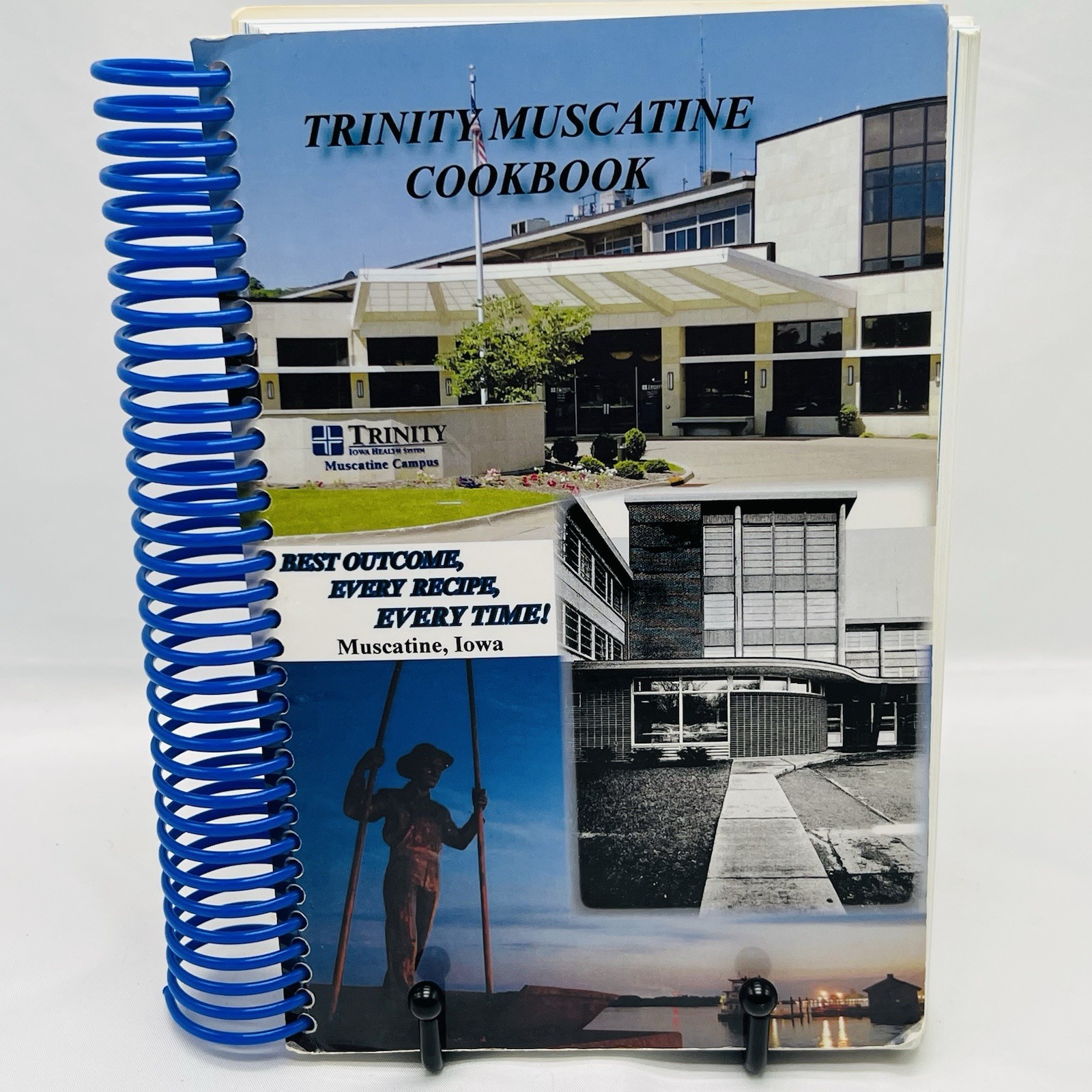 Trinity Muscatine Cookbook Muscatine Iowa Spiral Bound 421 Pages Hospital Book