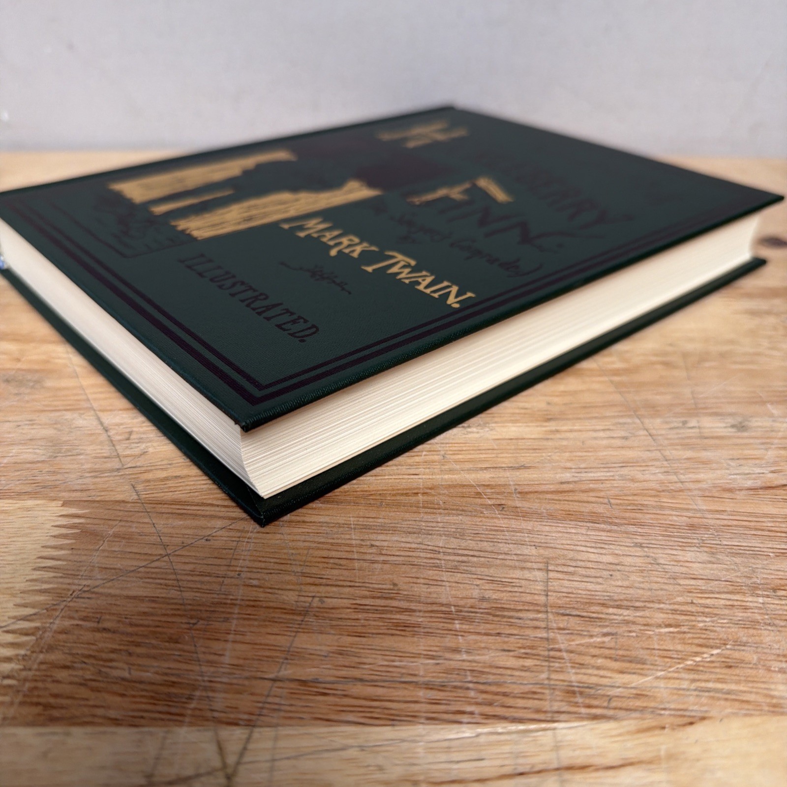 Adventures Of Huckleberry Finn Book Mark Twain First Edition Library Facsimile