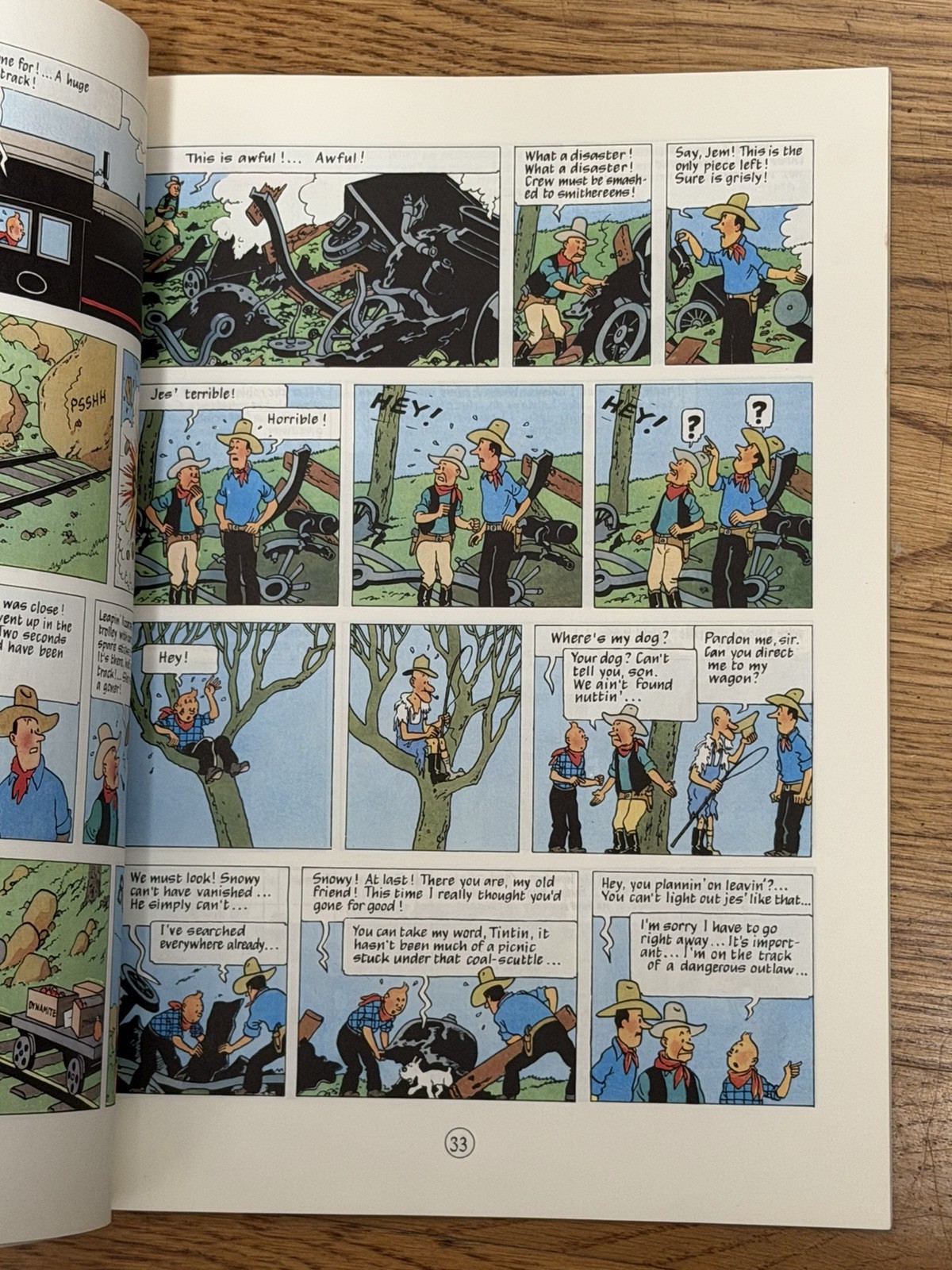 Herge Tintin in America SC 1979 First American Edition Atlantic-Little Brown
