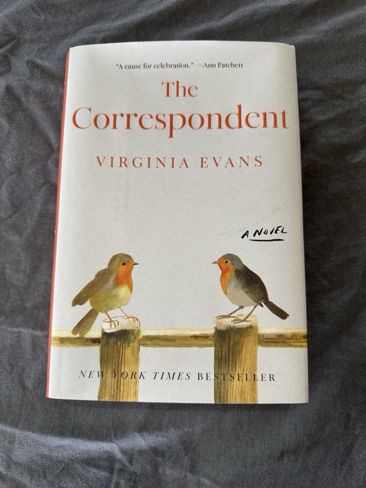 The Correspondent , A Novel by Virginia Evans (2025, Hardcover)