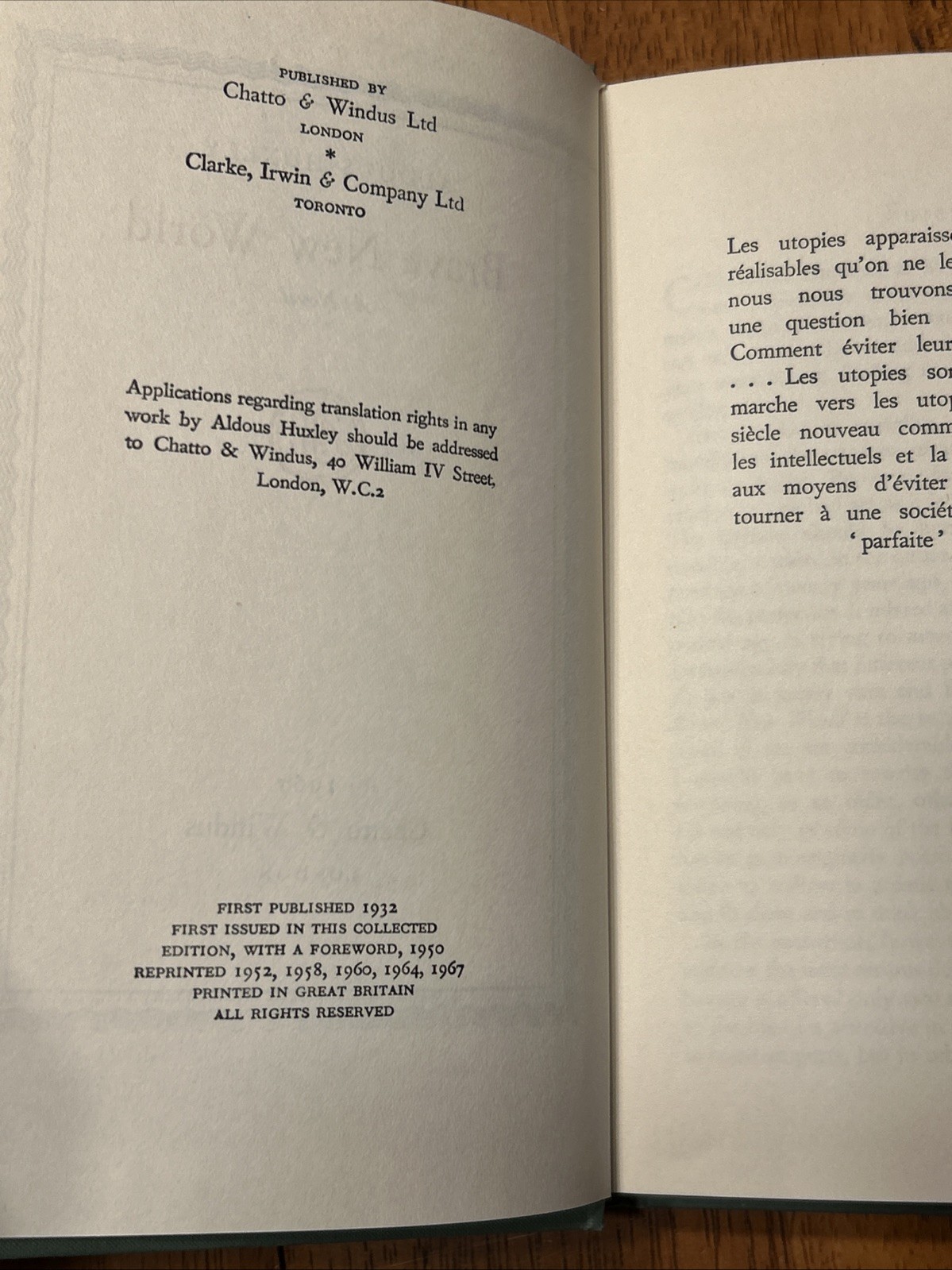 14 Volumes – Aldous Huxley – Chatto & Windus Collection – 1940s to 1960s