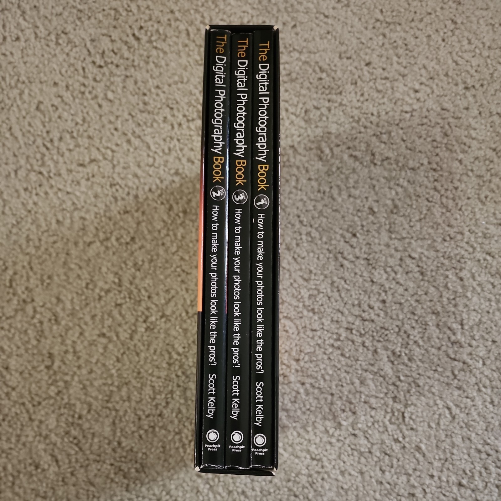 Scott Kelby’s Digital Photography Boxed Set volumes 1 to 3