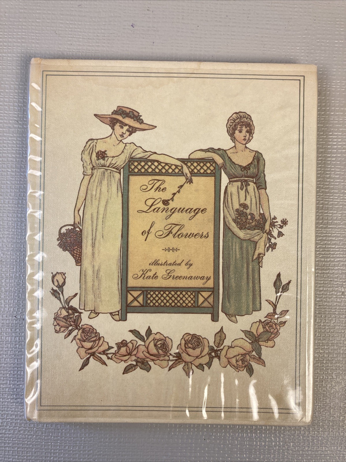 Language of Flowers Kate Greenaway 1977 HB Great Britain VTG VGUC