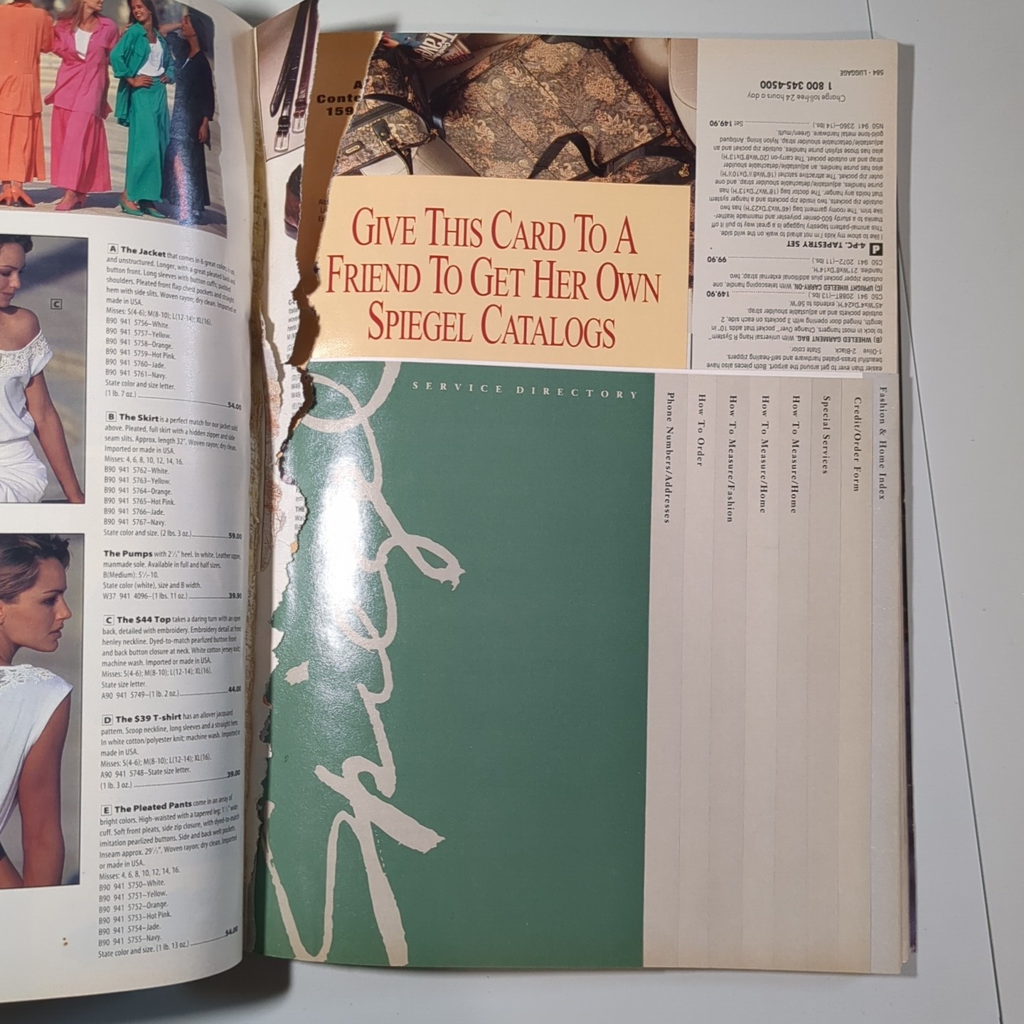 Spiegel Spring/Summer 1994 Catalog