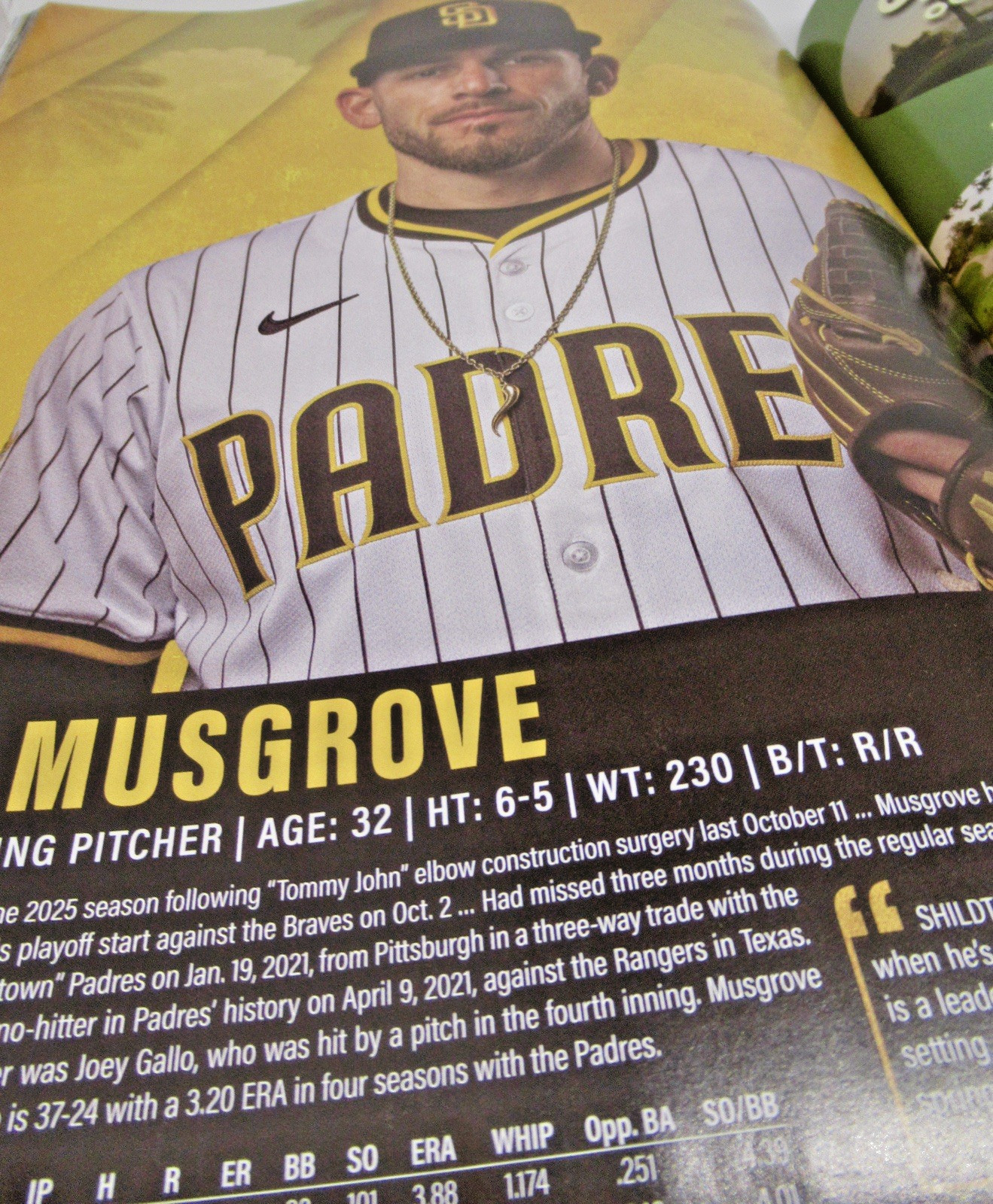 San Diego Padres 2025 Yearbook Magazine (150 Pages)