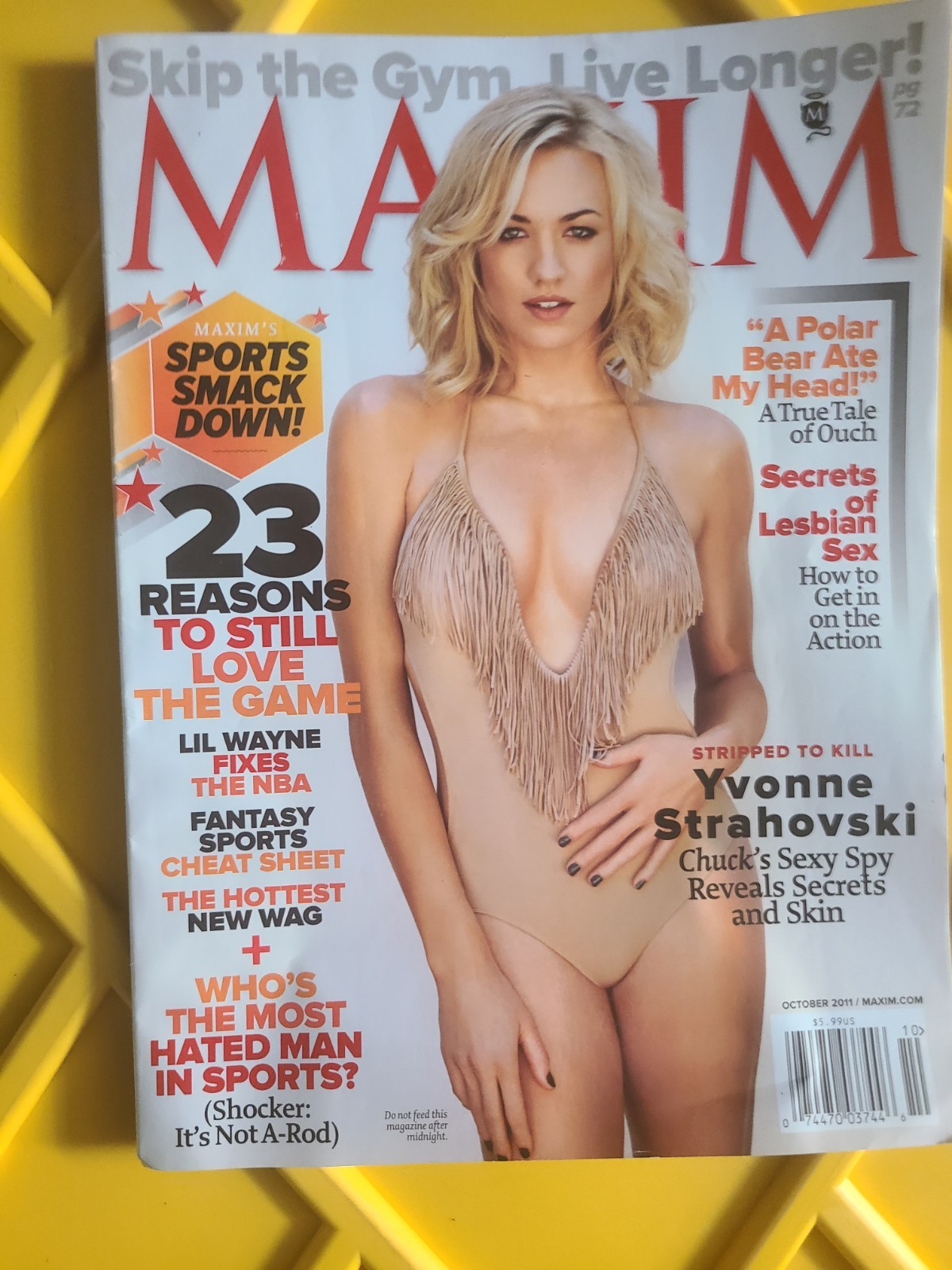 Maxim Magazine Oct 2011