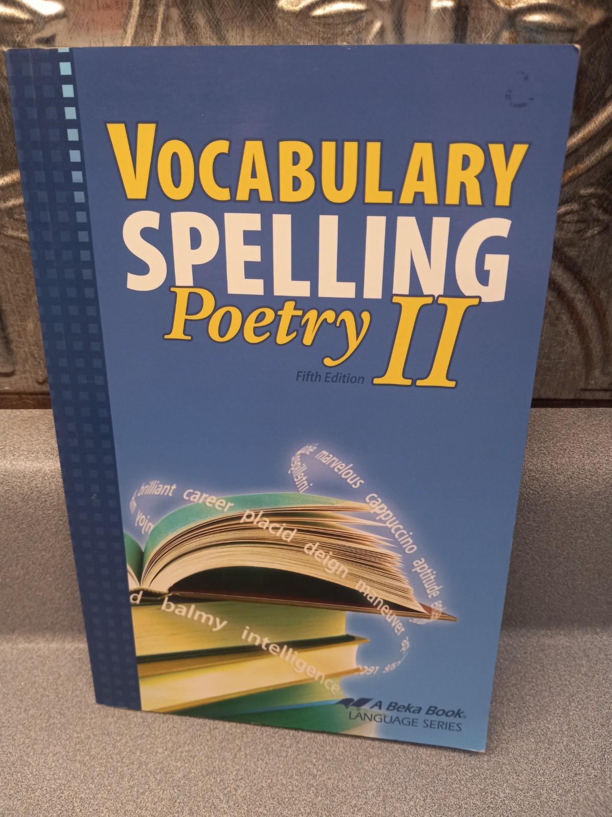 A Beka Book Homeschool 8th Grade Vocabulary, Spelling, & Poetry II Kit.
