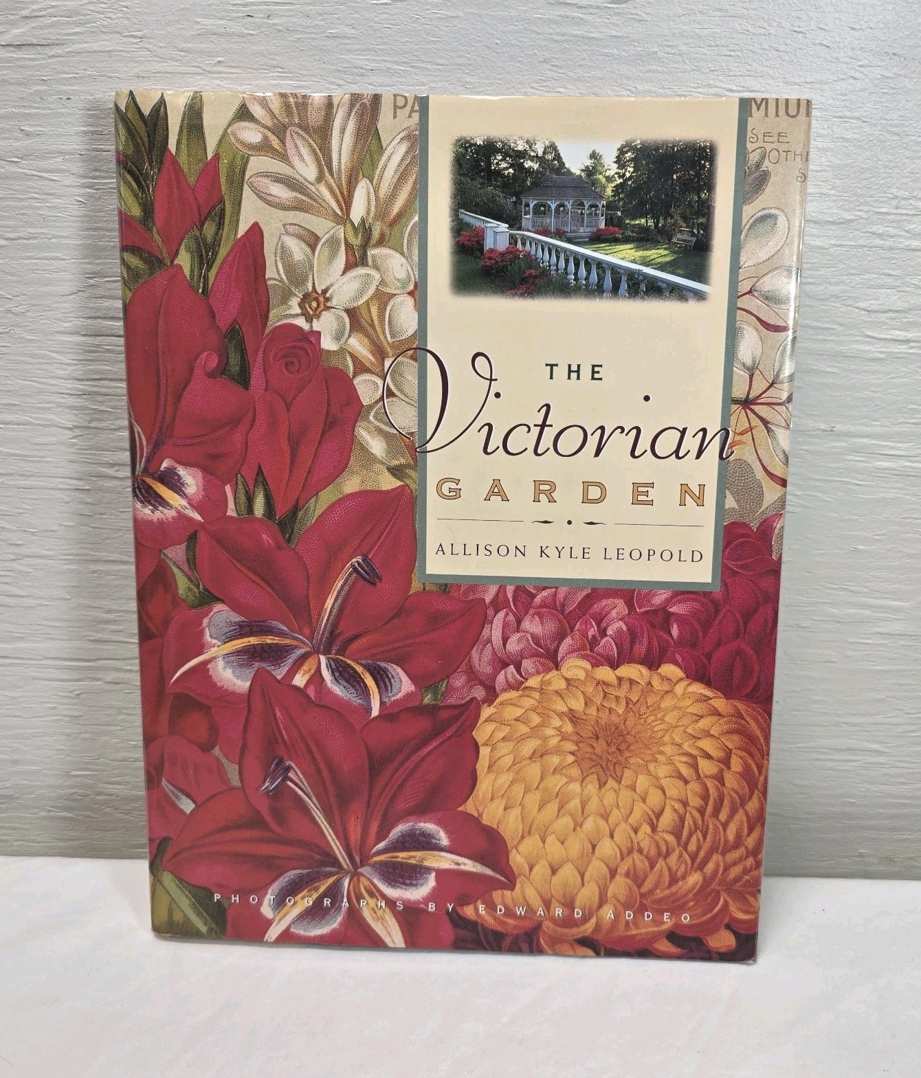 The Victorian Garden By Allison Kyle Leopold 1995 HC Ephemera Junk Journal