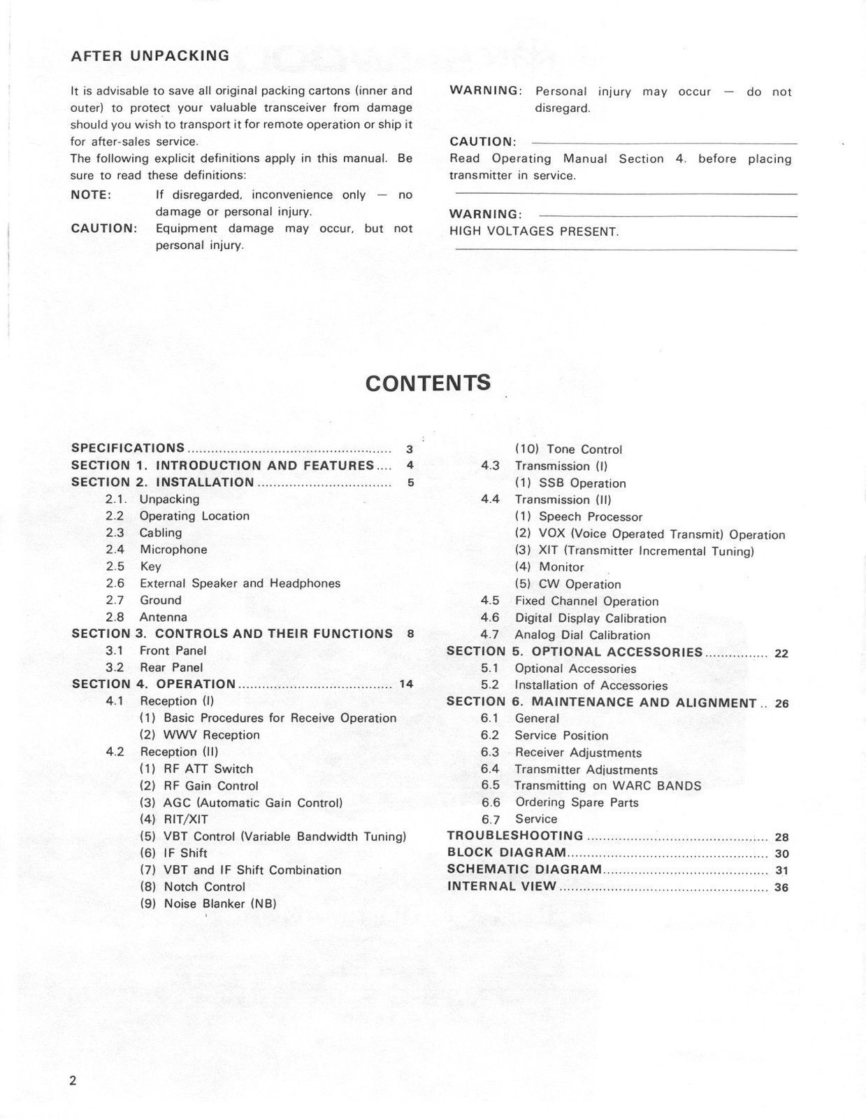 KENWOOD TS-830S Instruction Manual – STEEL WIRE BINDER – DURABLE COVERS
