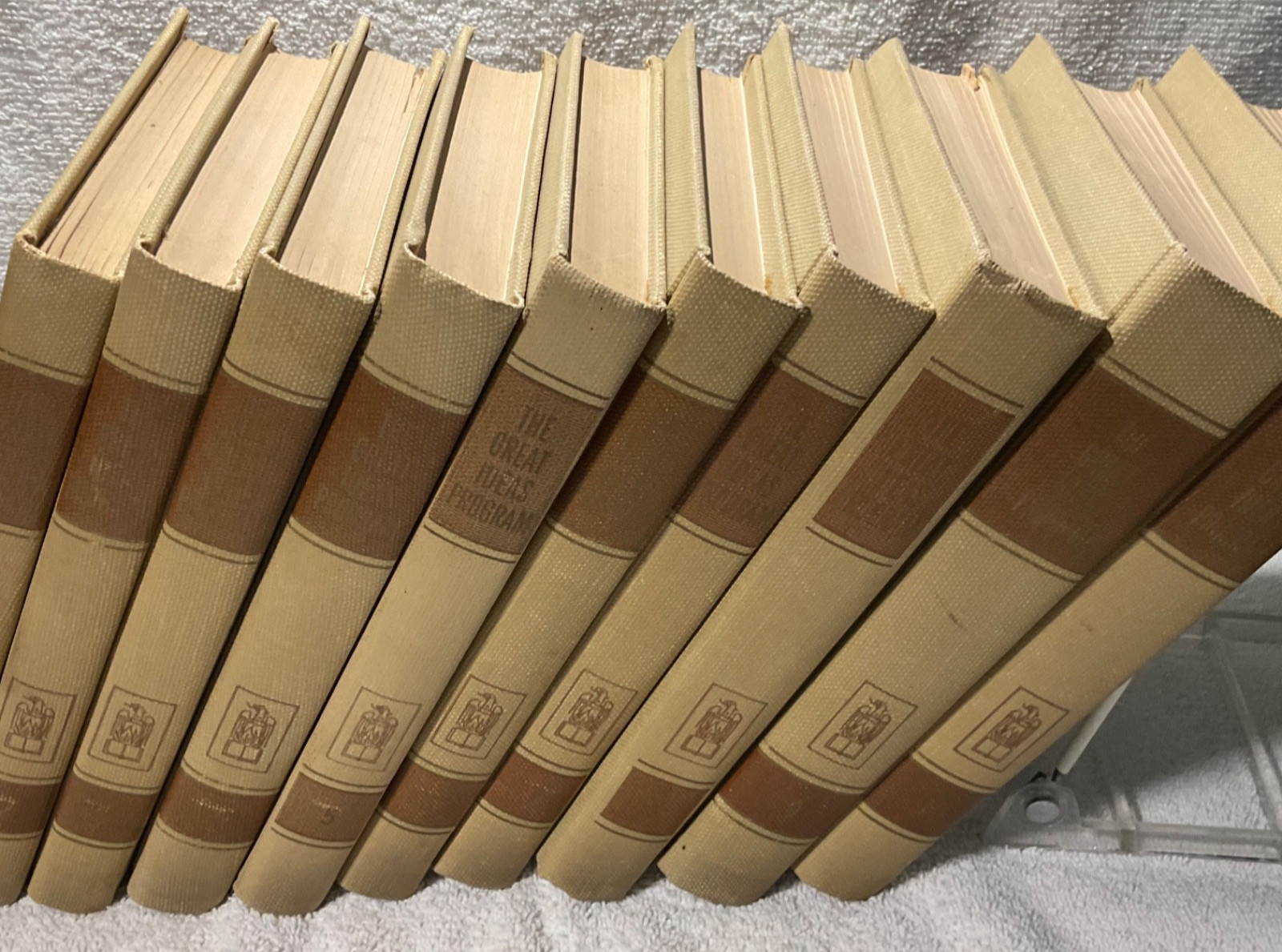 Encyclopedia Britannica The Great Ideas Program Vol 1-10 H/C 1963 Very Good