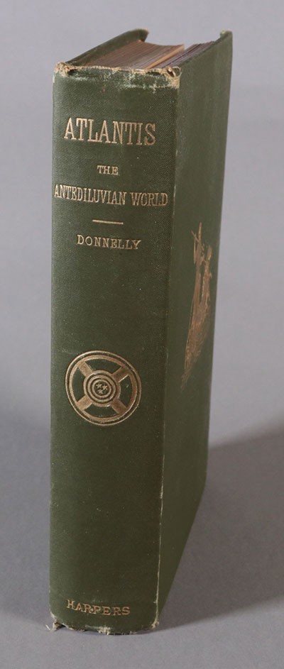 Atlantis: The Antediluvian World – Ignatius Donnelly – 1882 1st Ed Harper