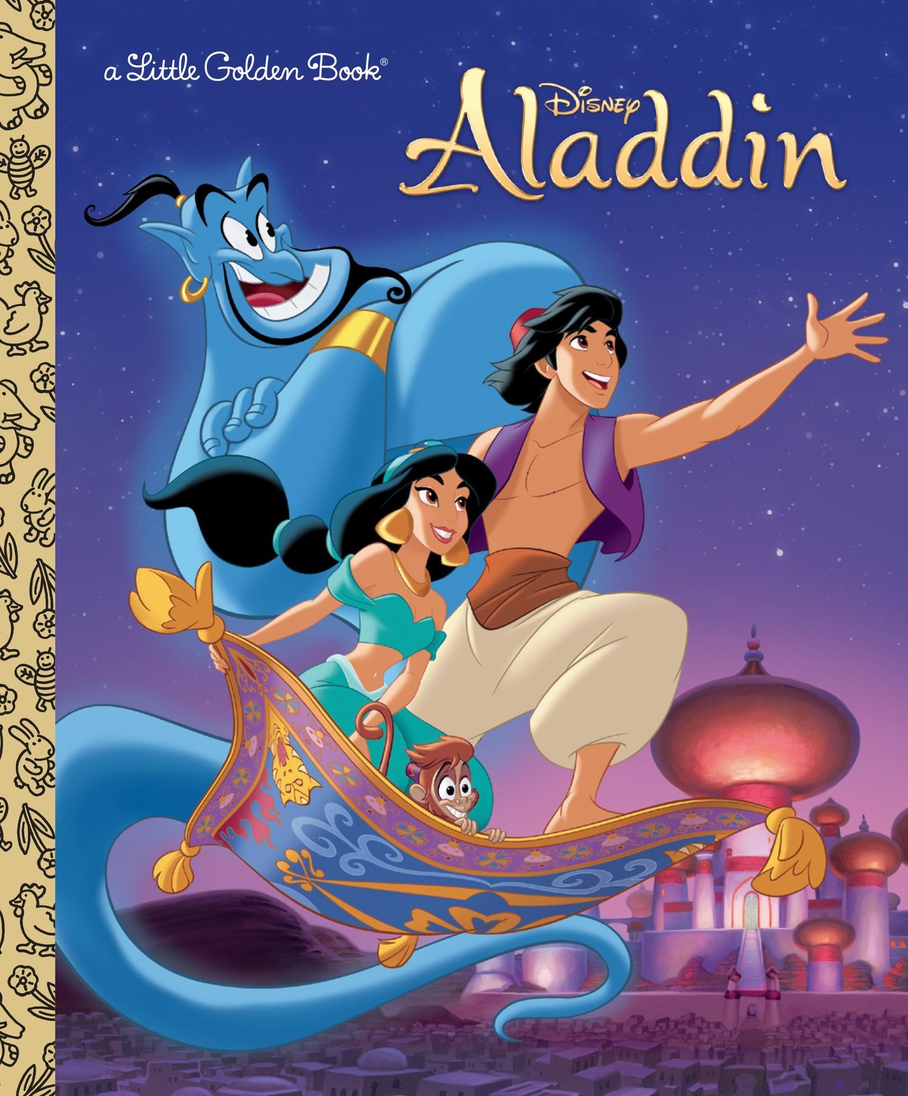 Aladdin (Disney Aladdin) (Little Golden Book) – hardcover Baker, Darrell|Kre…