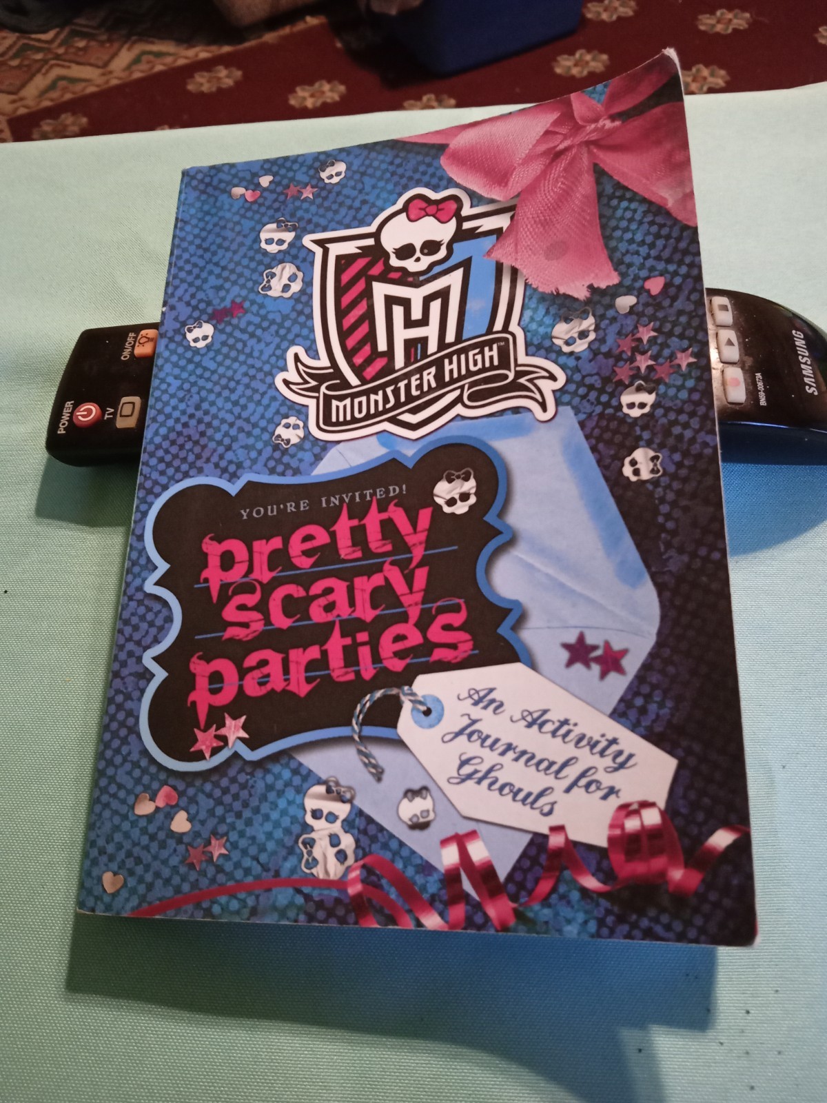 Monster High Pretty Scary Parties Activity Book Paperback 2013 Mattel