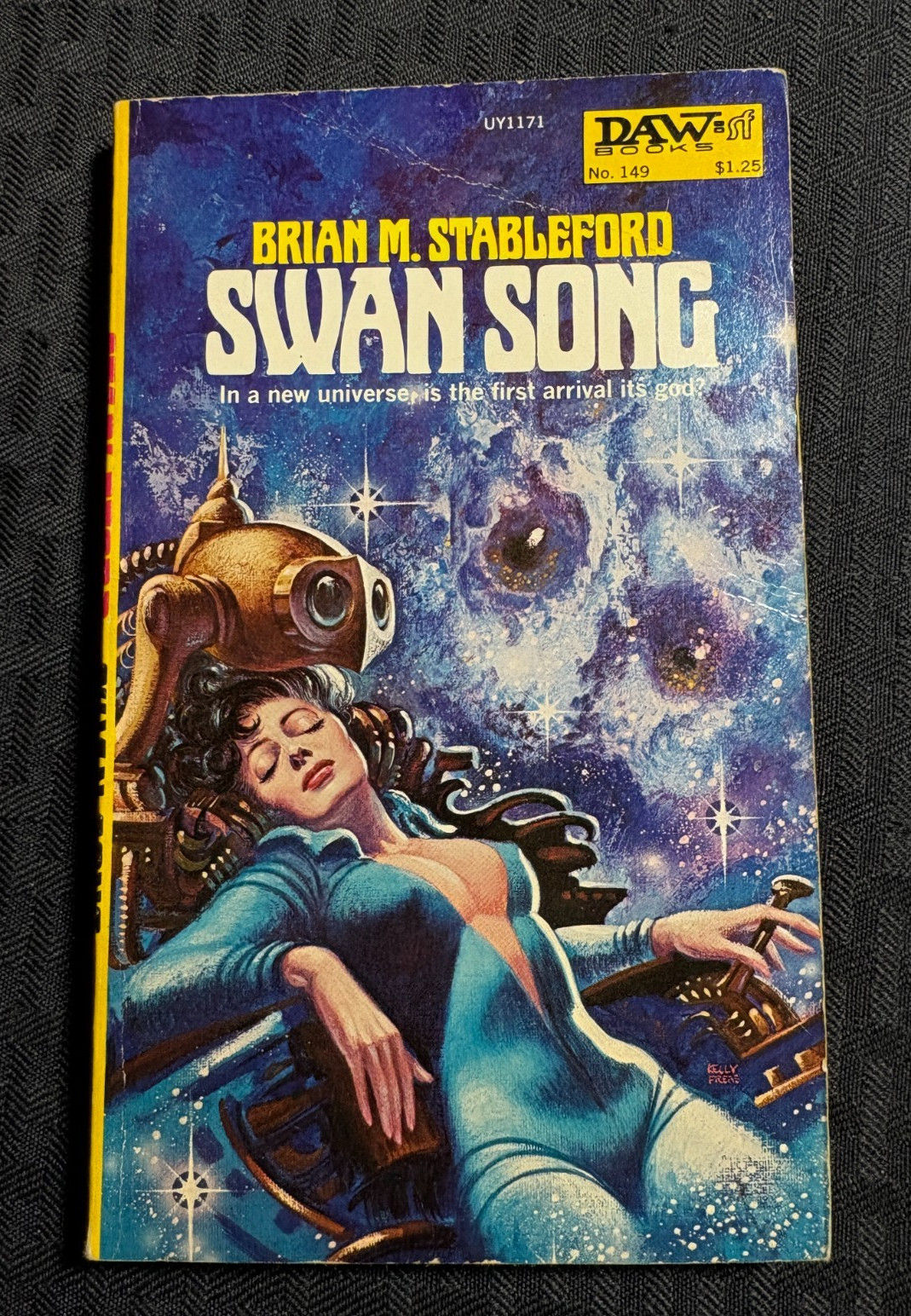 1975 SWAN SONG by Brian M Stableford G/VG 3.0 1st Daw 149 Paperback