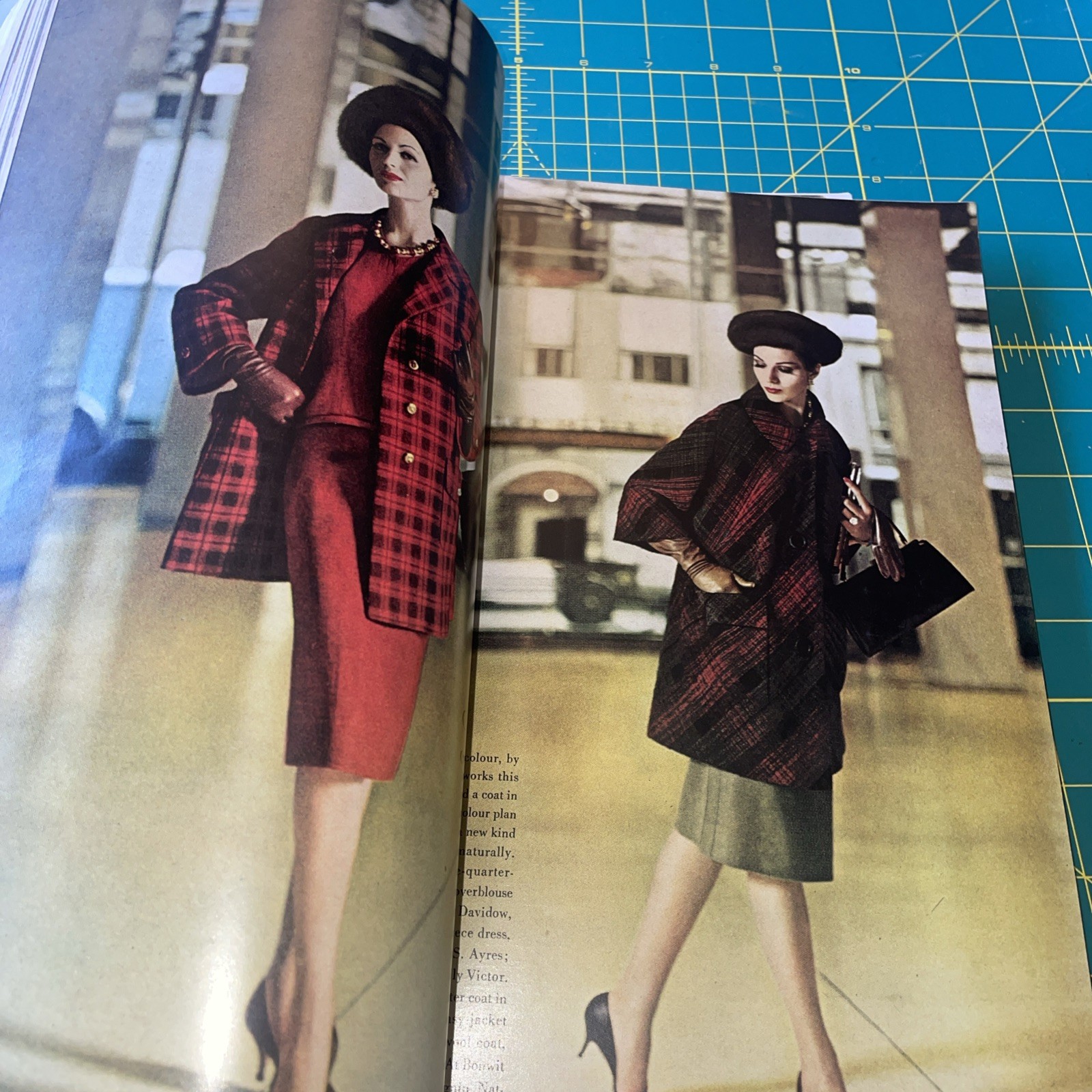 4 vintage Vogue Magazine lot 1960 1960s Fashion Sept Nov July Dec PERFECT