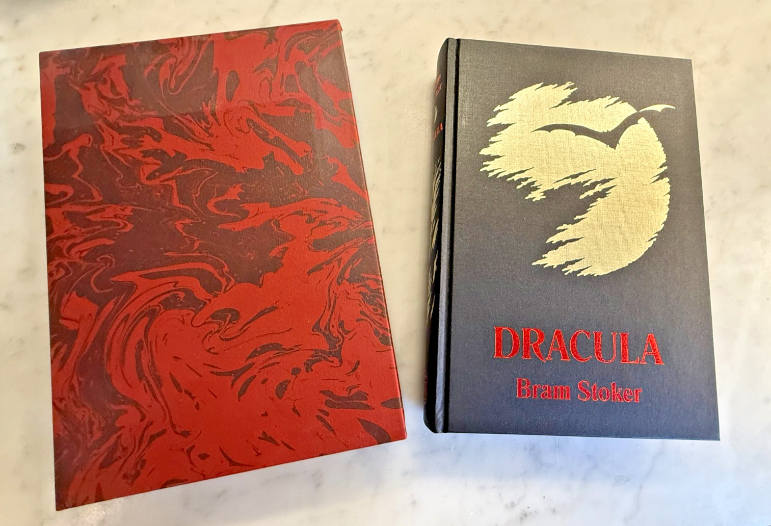 Dracula Bram Stoker Folio Society Angela Barrett Illustrated Black Gold Foil EXC