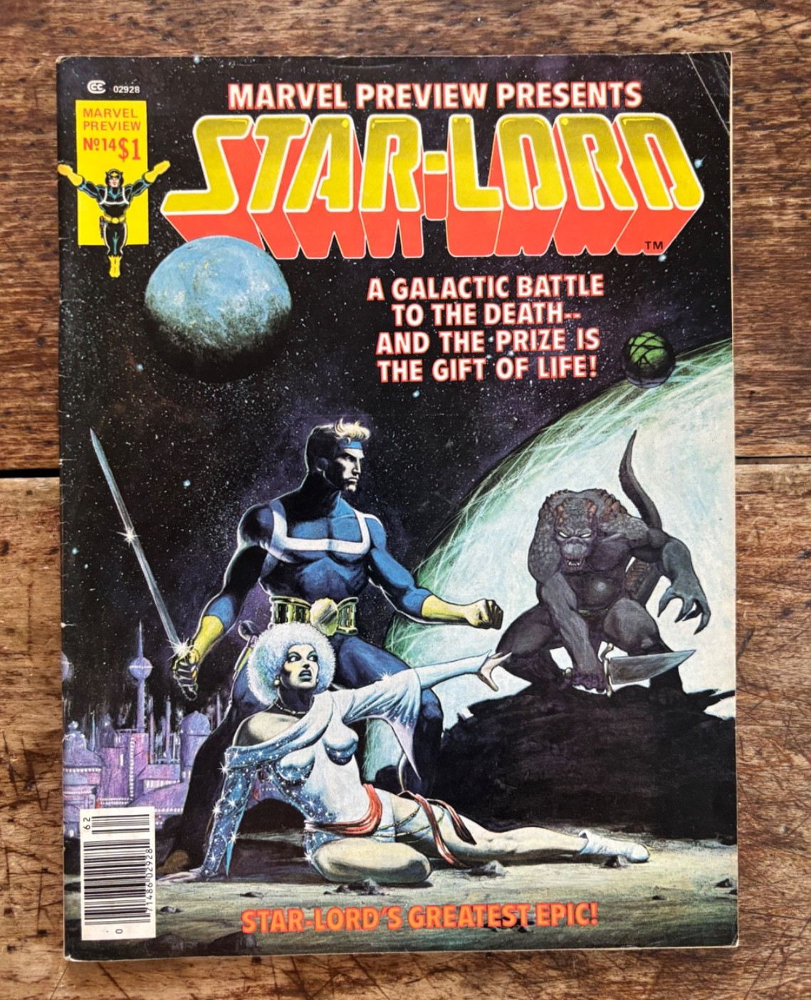 Bronze Age MARVEL PREVIEW #14 1978 – Star-Lord/Claremont – VG- 3.5