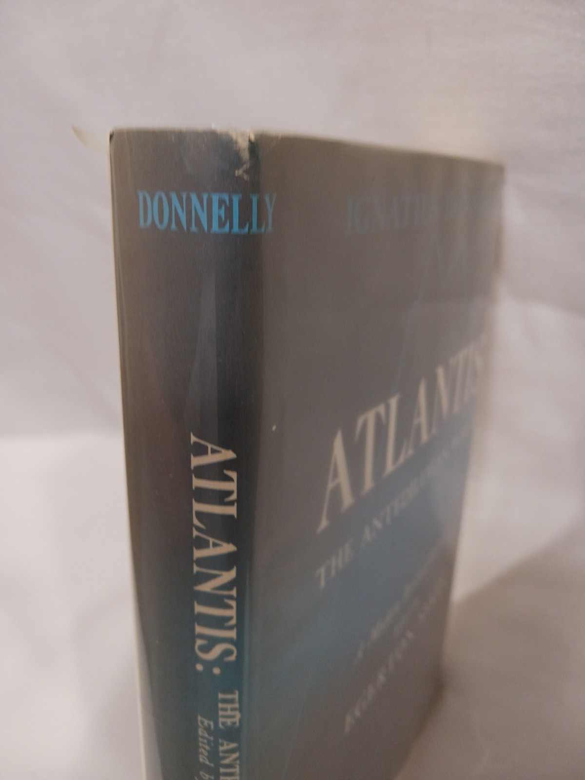 Atlantis Antediluvian World 1949 Ignatius Donnelly Egerton Sykes HC DJ Occultism