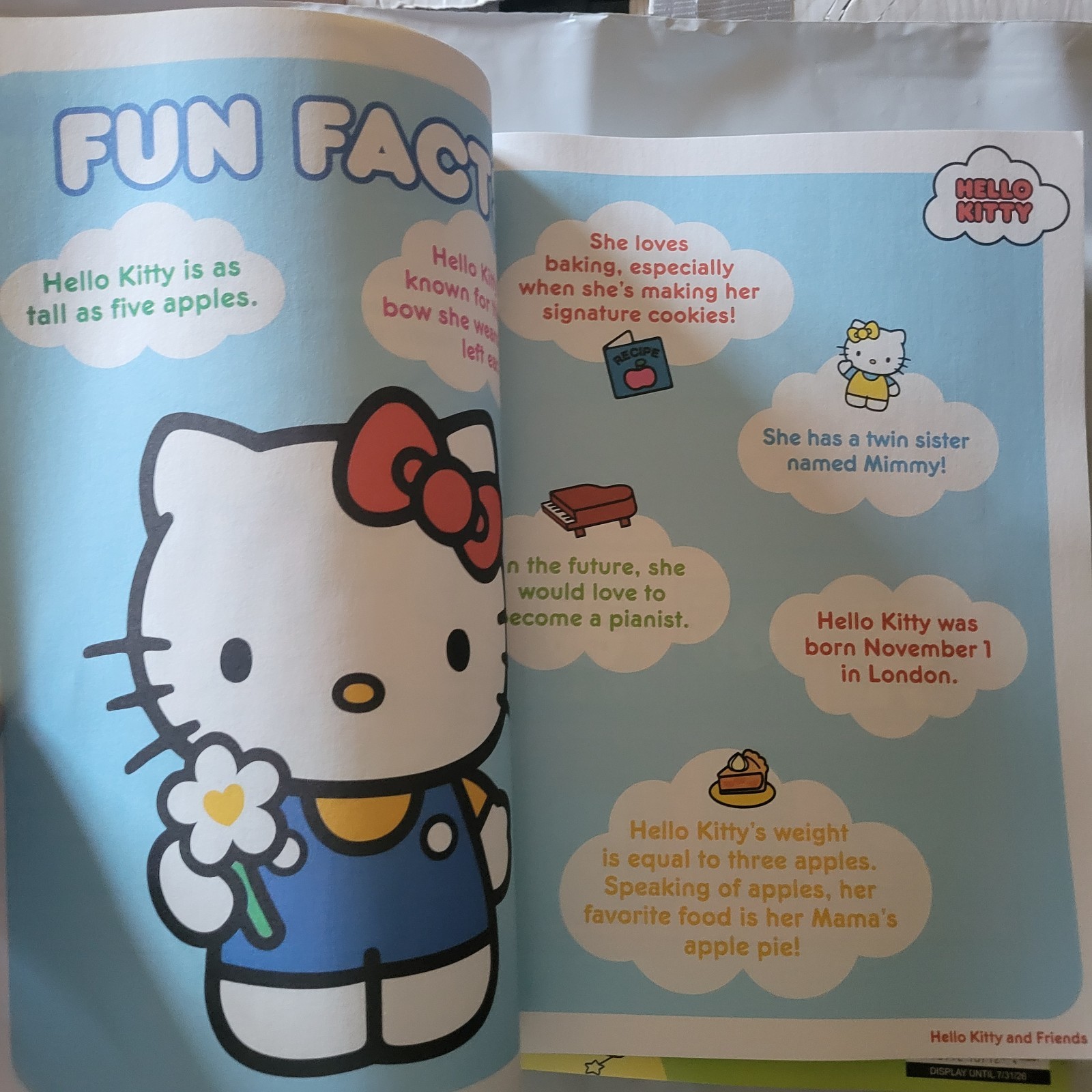 Hello Kitty & Friends Magazine 2026 ~ Adorable Adventures Await! ~ Activities