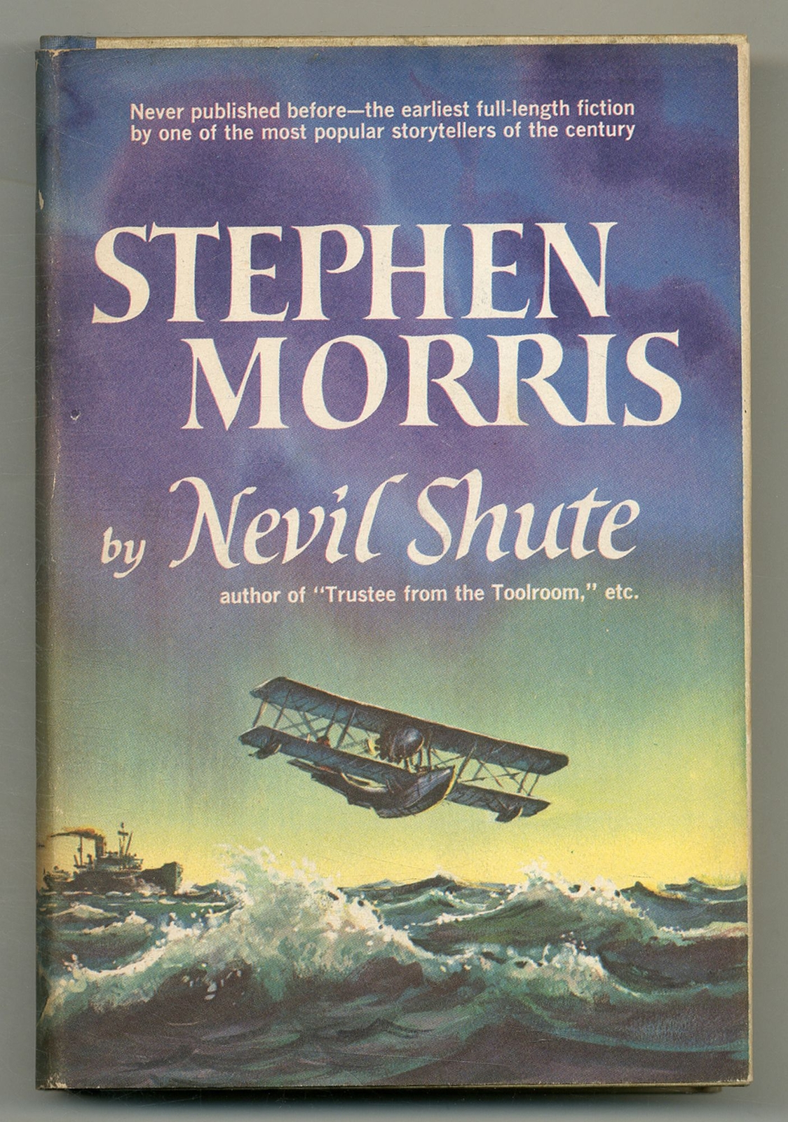 Nevil SHUTE / Stephen Morris 1st Edition 1961
