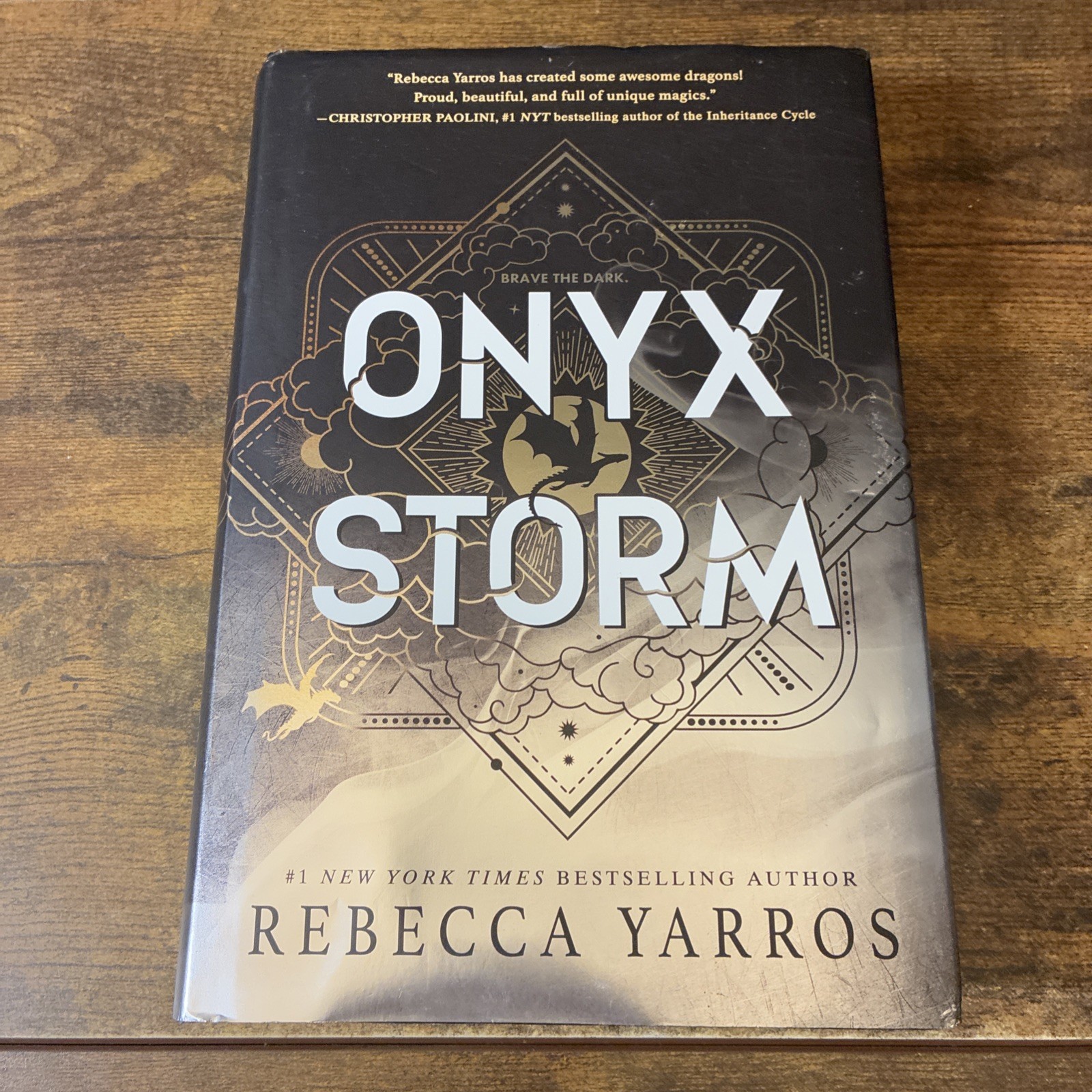 Onyx Storm by Rebecca Yarros (Hardcover, 2025) Deluxe Edition Red Tower Books