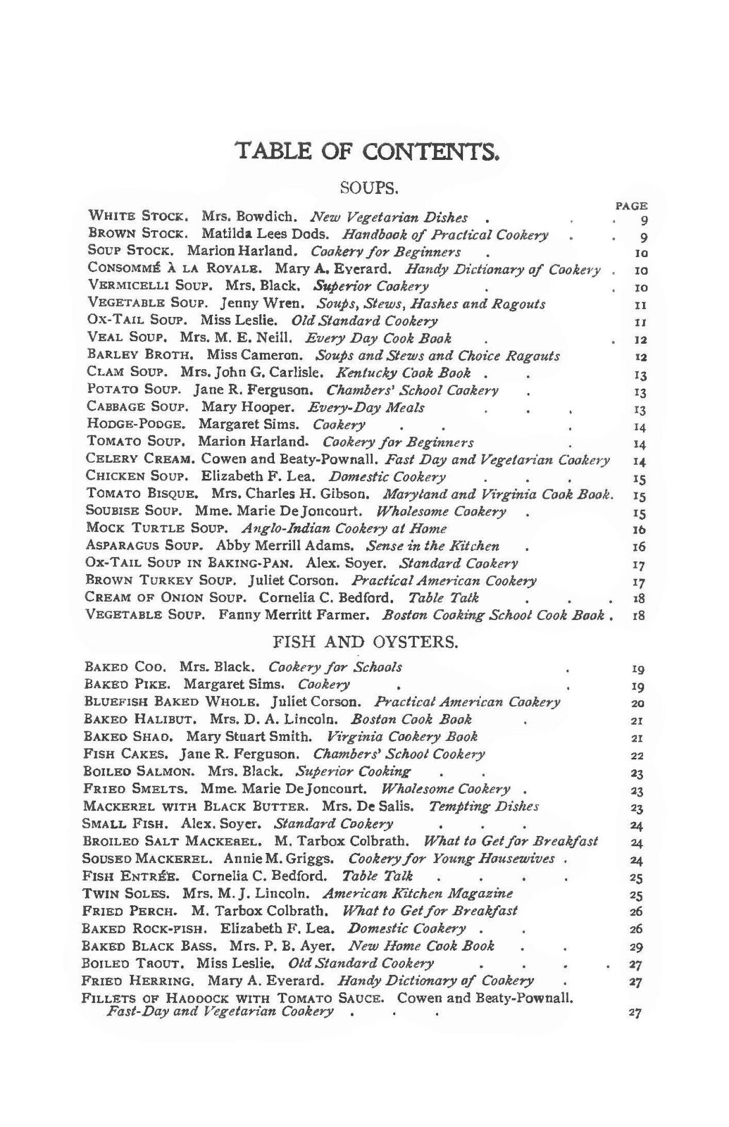 1897 The Way To a Man’s Heart A Cook Book 183 Pages