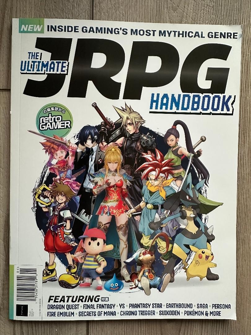 2025 JRPG HANDBOOK From Retro Gamer 130 Pages SPECIAL EDITION Mythical Genre
