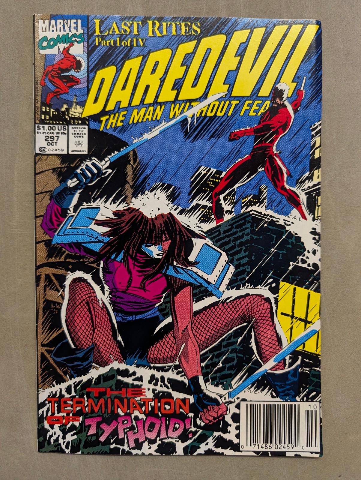 Daredevil #297, Marvel Comics, October 1991.