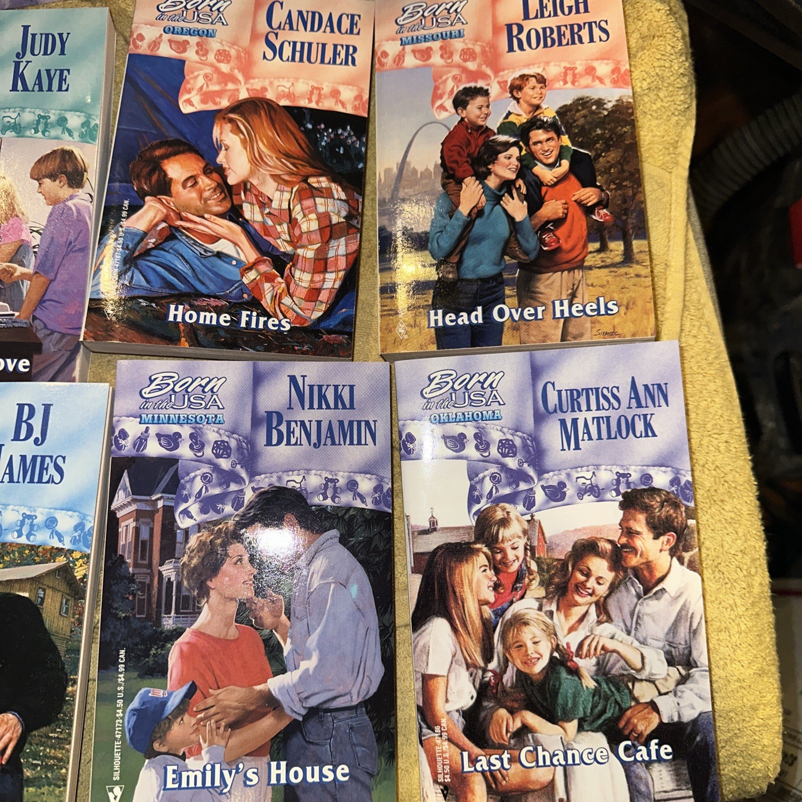 LOT 12 Silhouette Born in the USA Books All Books Set US States NEW Harlequin PB