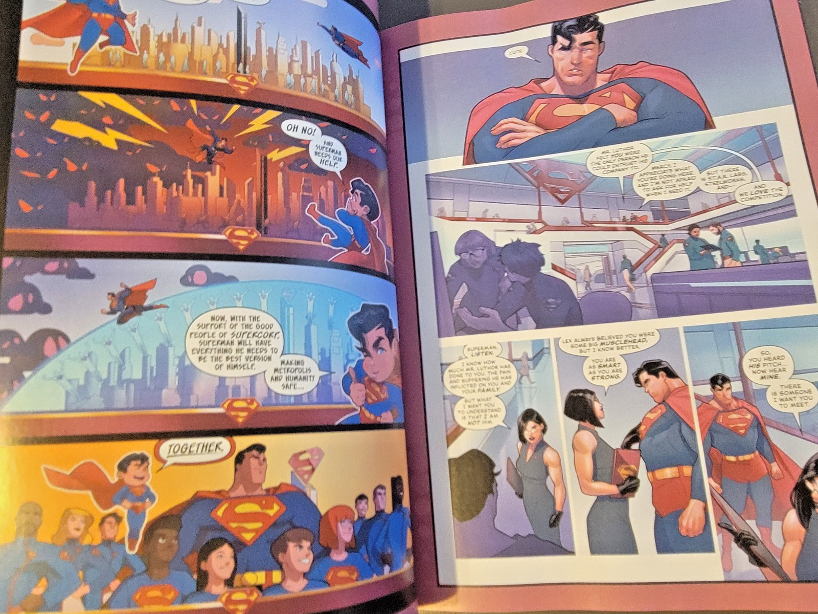 Superman Comic Book by DC Comics – Three Acclaimed Comic Book Stories