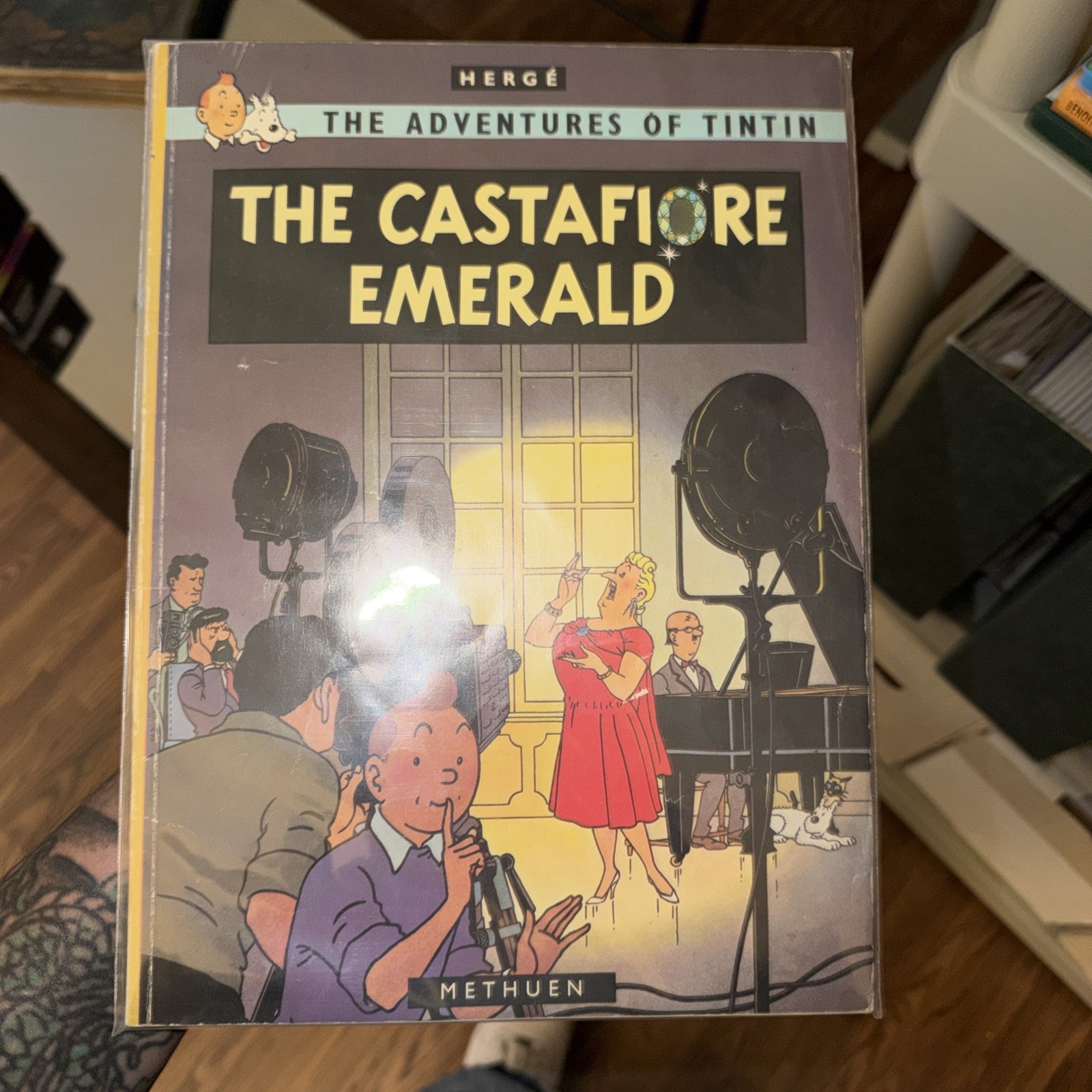 Adventures of Tintin ‚The Castafiore Emerald‘ by Herge 1970 Methuen Softcover