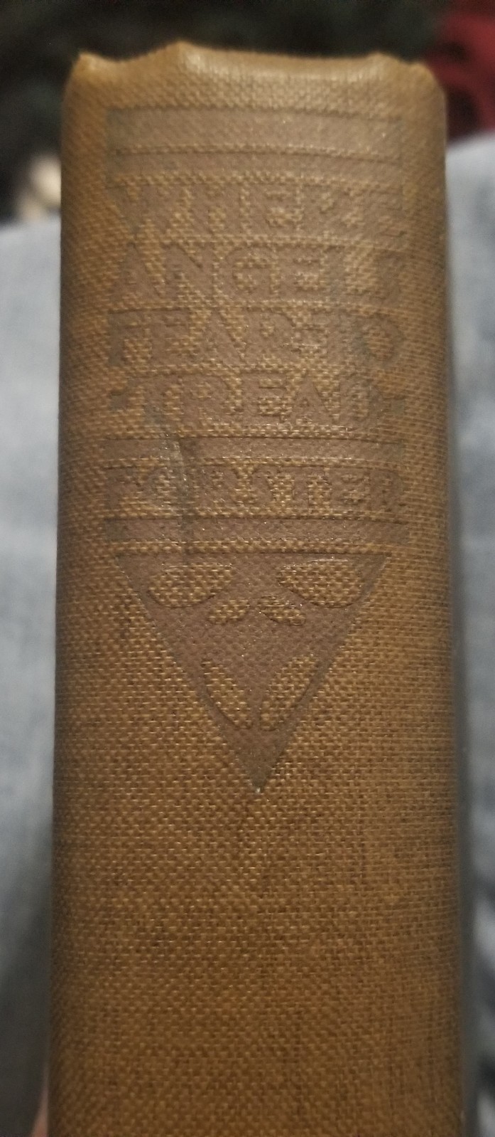 VINTAGE: E M Forster / WHERE ANGELS FEAR TO TREAD 1st Edition 1920