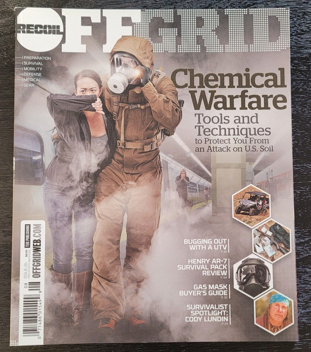 Recoil Off-Grid Magazine Prepper Survival Issue 26 Chemical Warfare