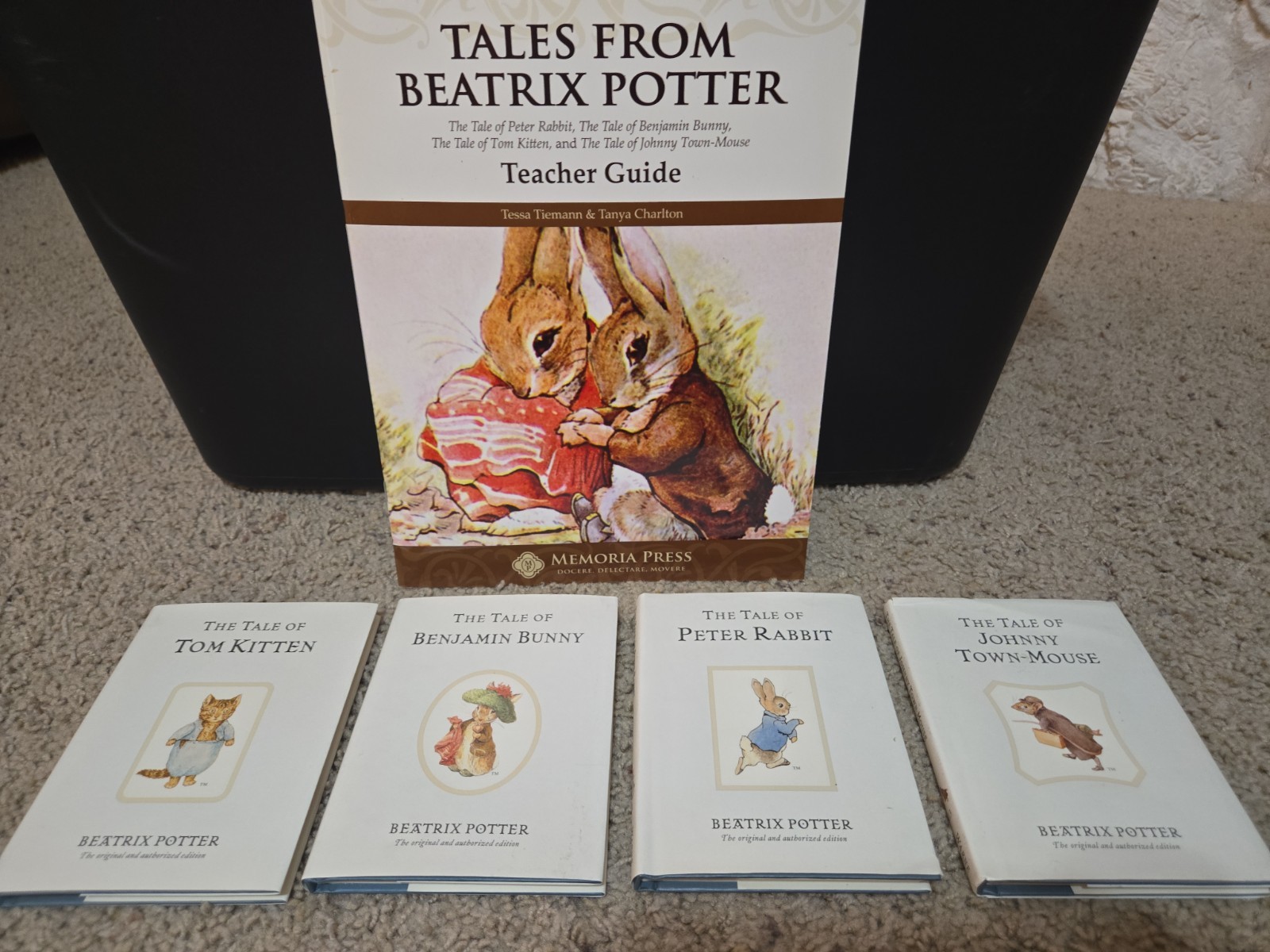 Tales From Beatrix Potter Teacher Guide & 4 Reading Books Set