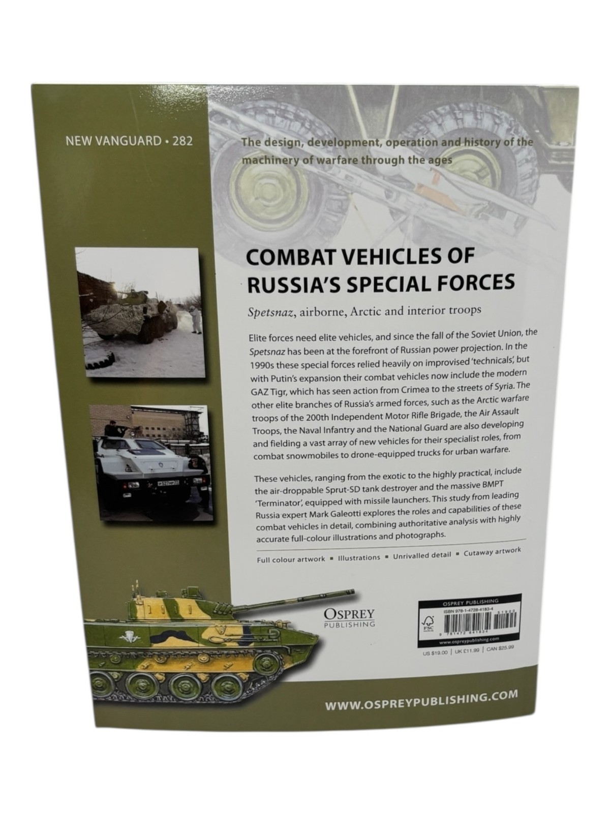 Mark Galeotti Combat Vehicles of Russia’s Special Forces